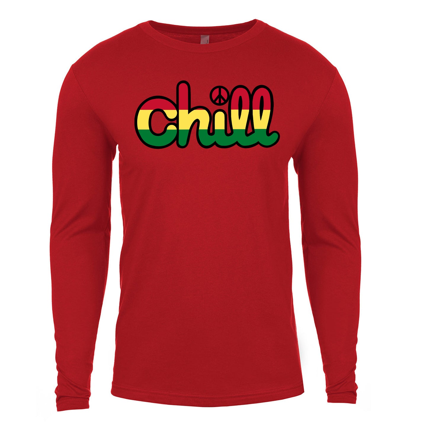 Chill Peace Rasta Long Sleeve T