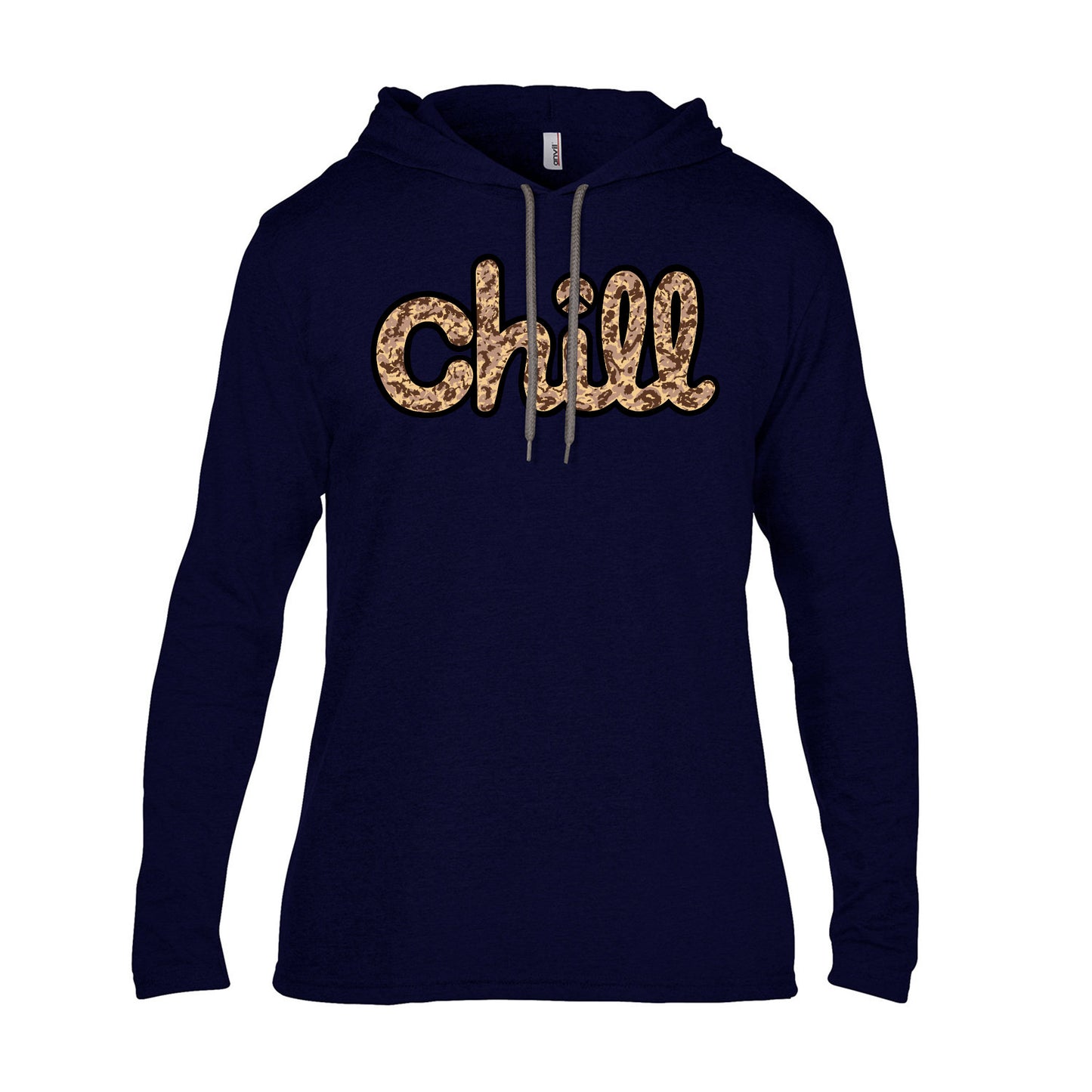 Chill Peace Sand Camo Hooded T