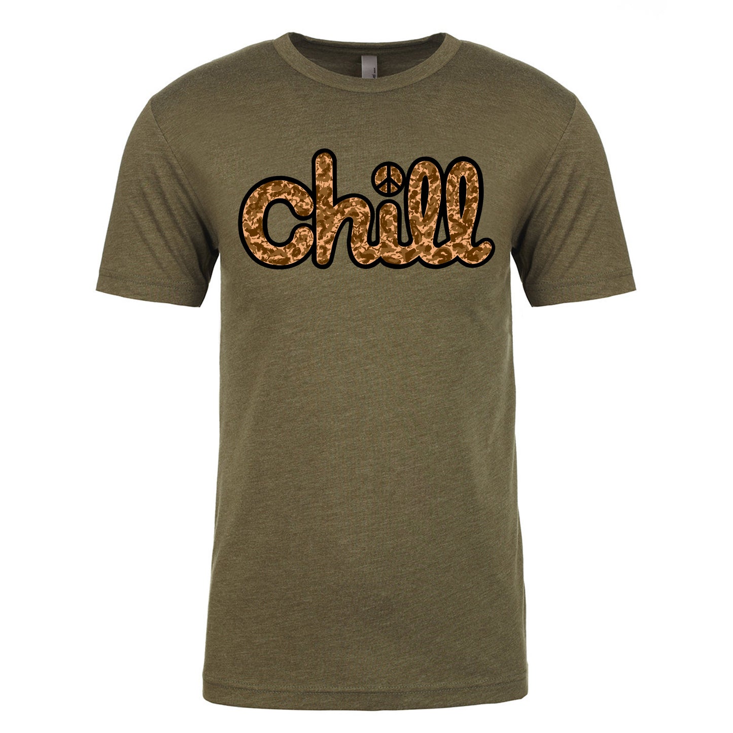 Chill Peace Sand Camo Short Sleeve T
