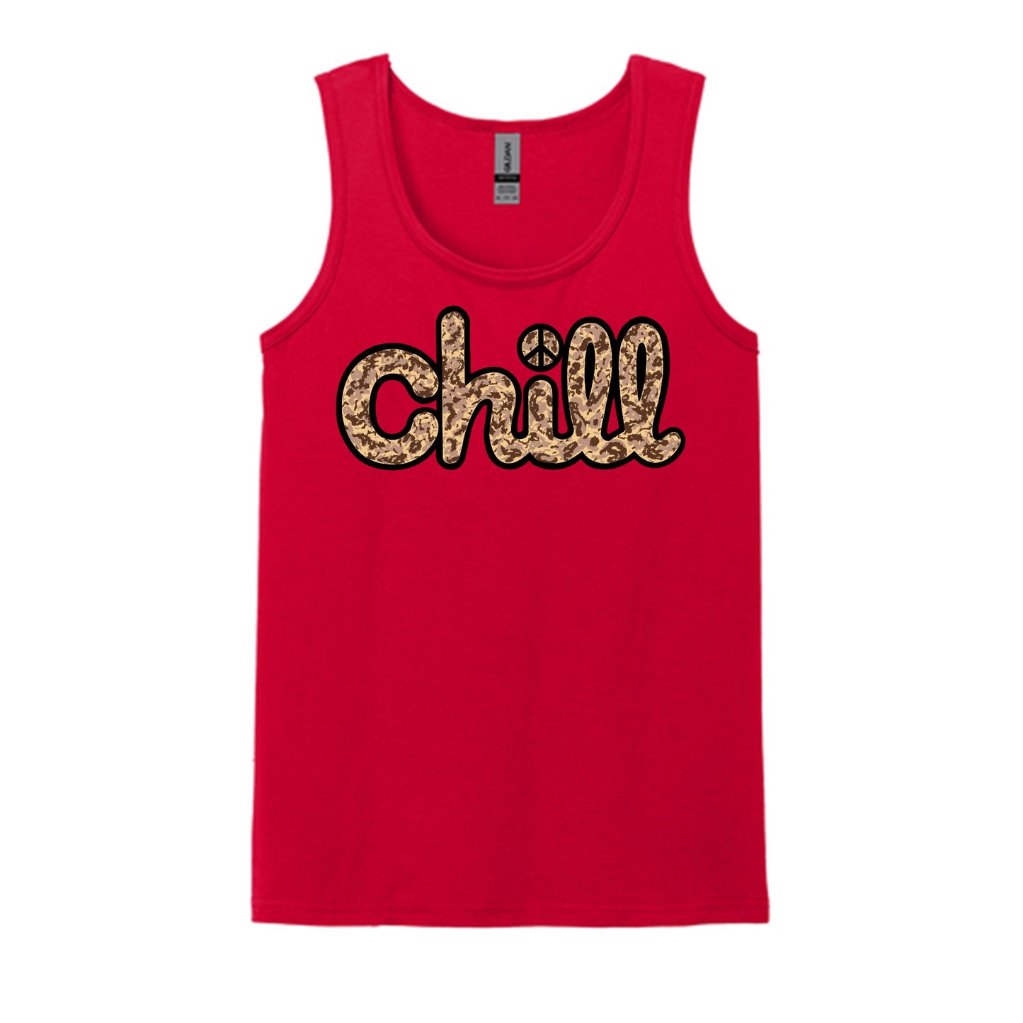 Chill Peace Sand Camo Tank
