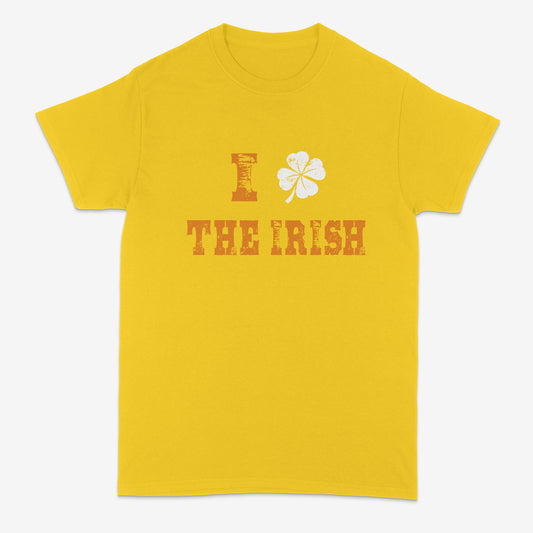 I ☘ the Irish Short Sleeve T