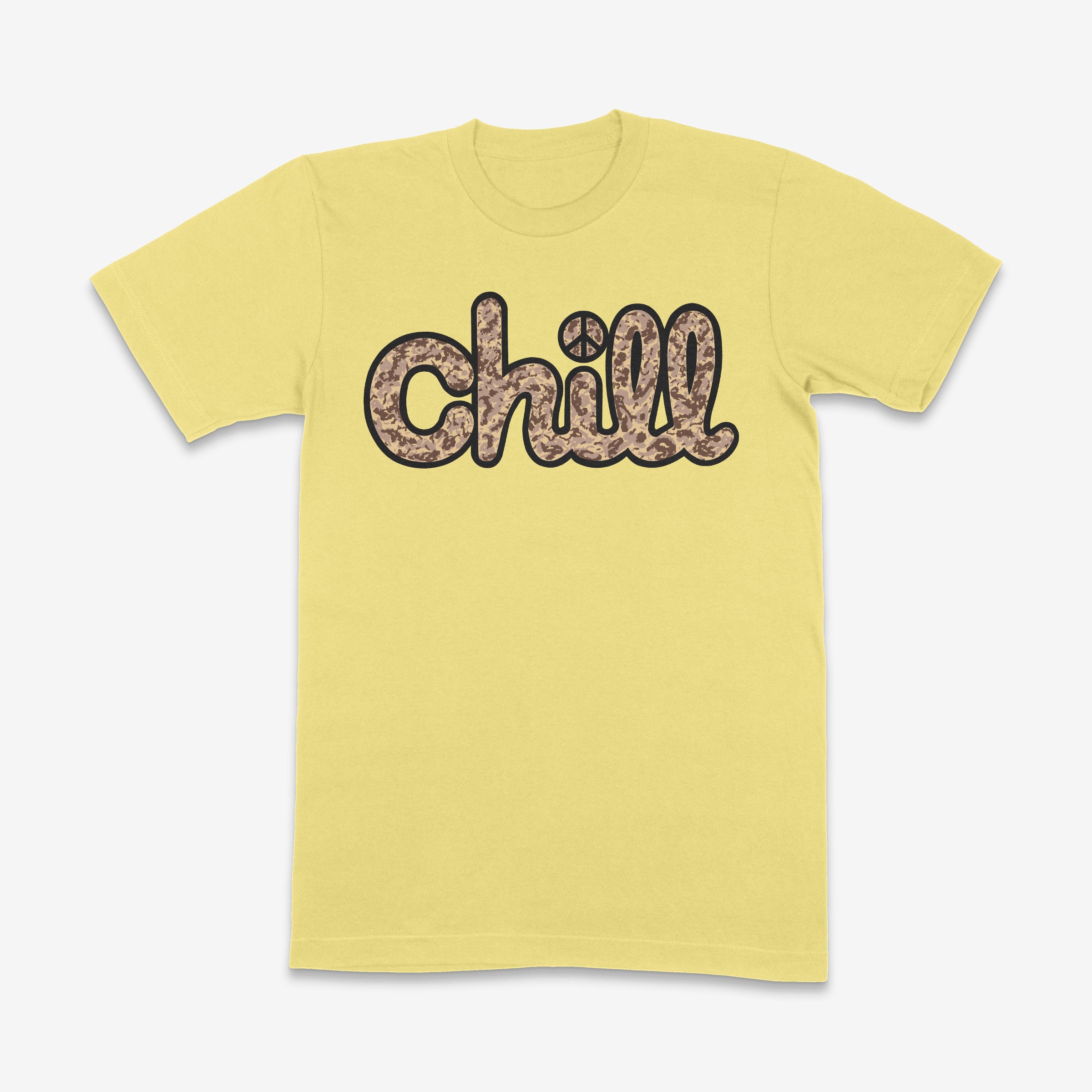 Chill Peace Sand Camo Short Sleeve T