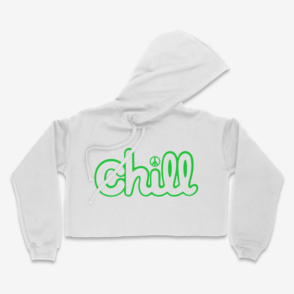 Womens Chill Peace Classic Crop Hood