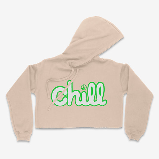Womens Chill Peace Classic Crop Hood