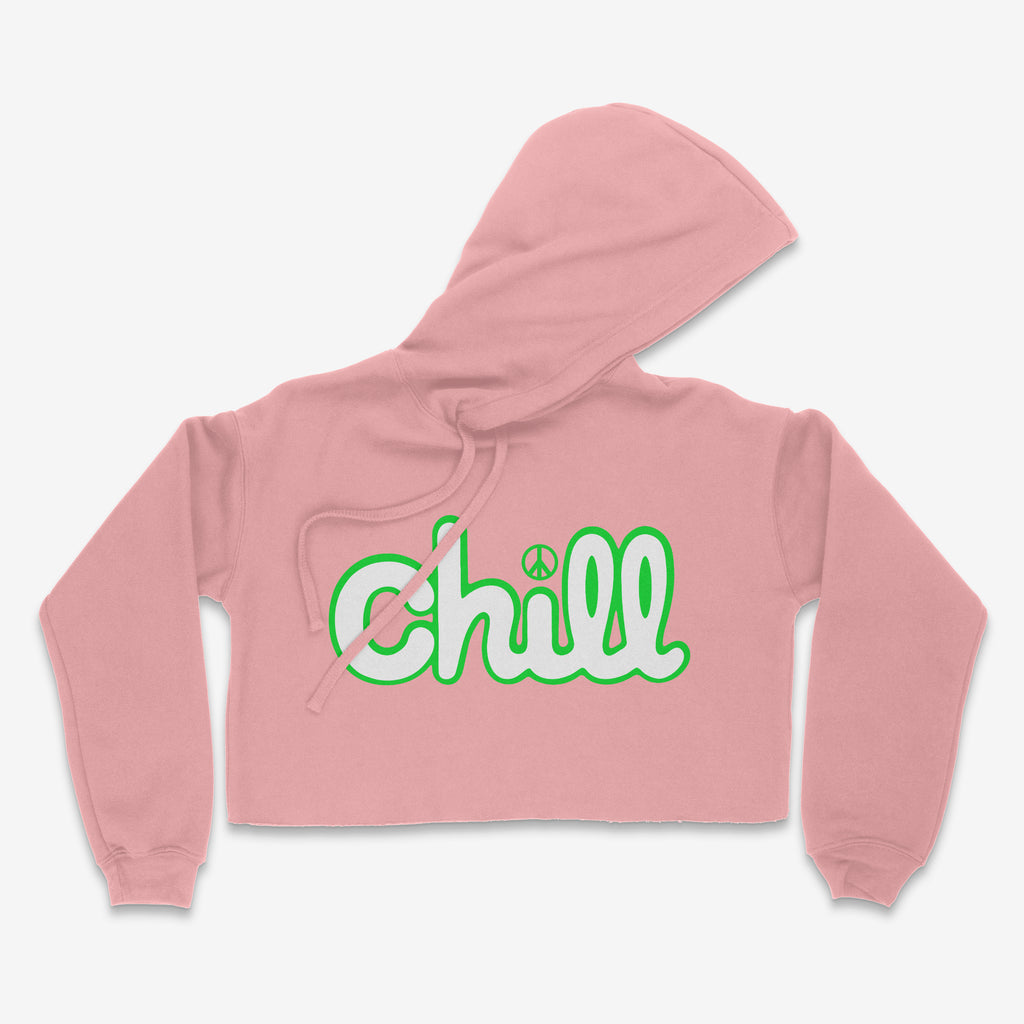 Womens Chill Peace Classic Crop Hood