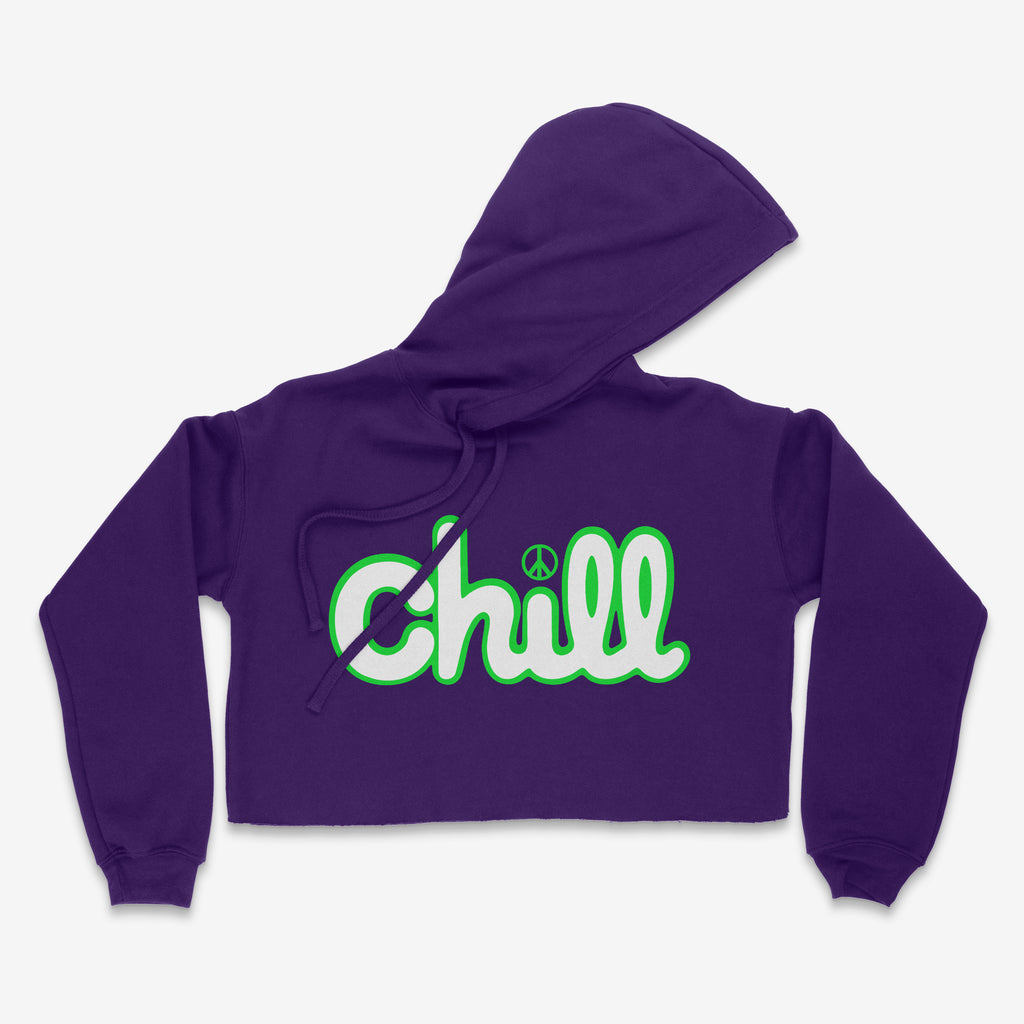 Womens Chill Peace Classic Crop Hood