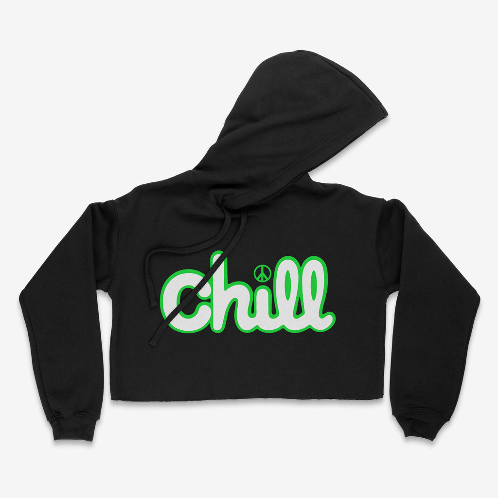 Womens Chill Peace Classic Crop Hood