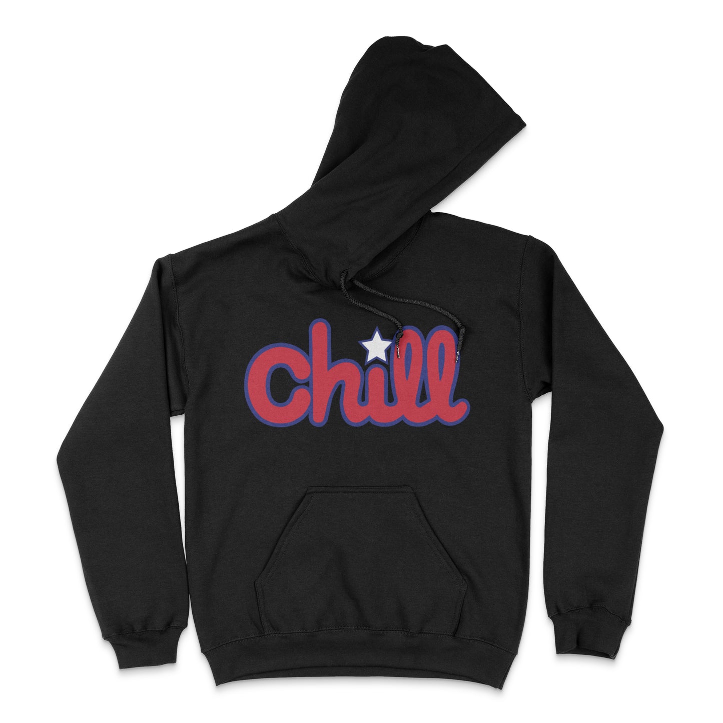 Chill Patriot Star Pullover Hood