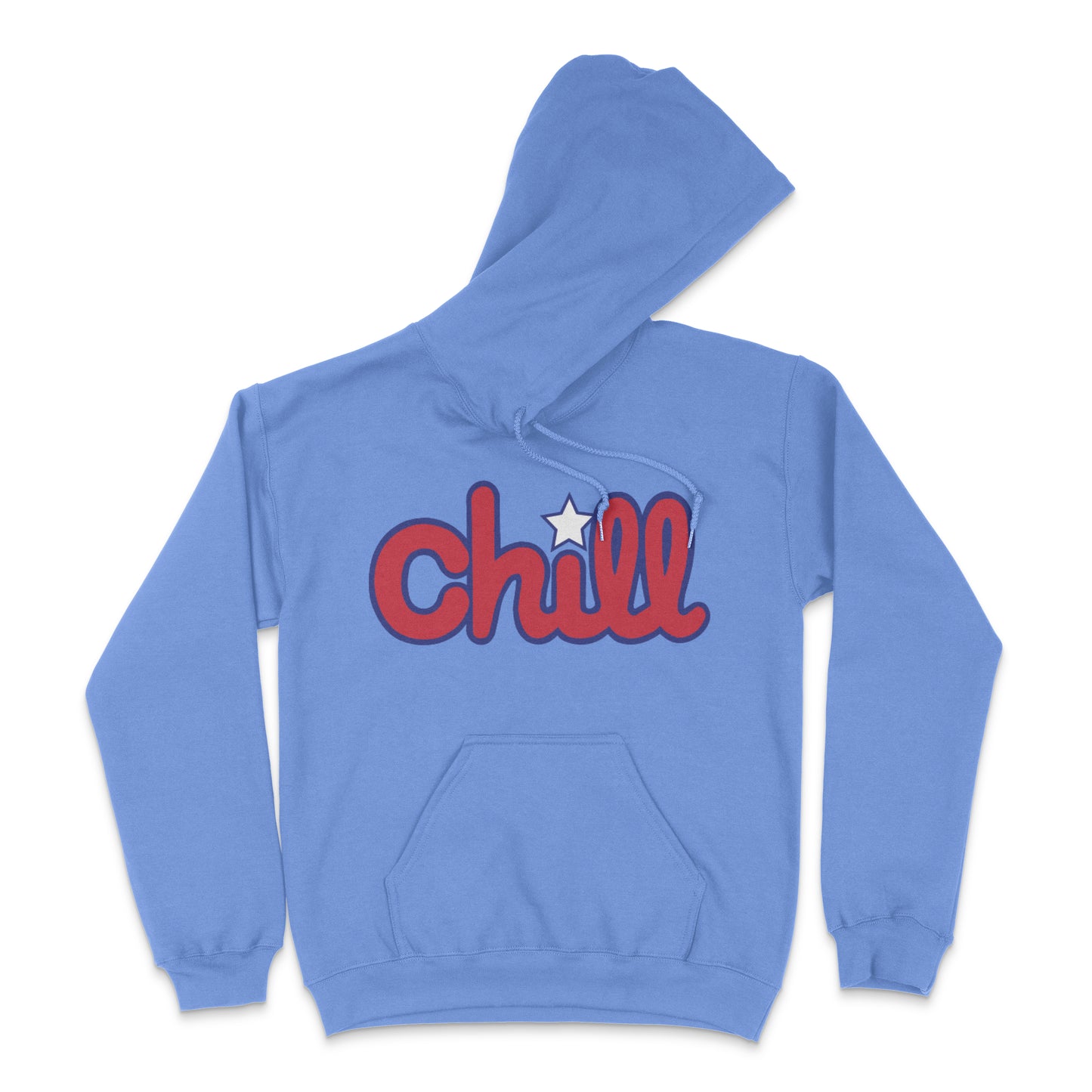 Chill Patriot Star Pullover Hood
