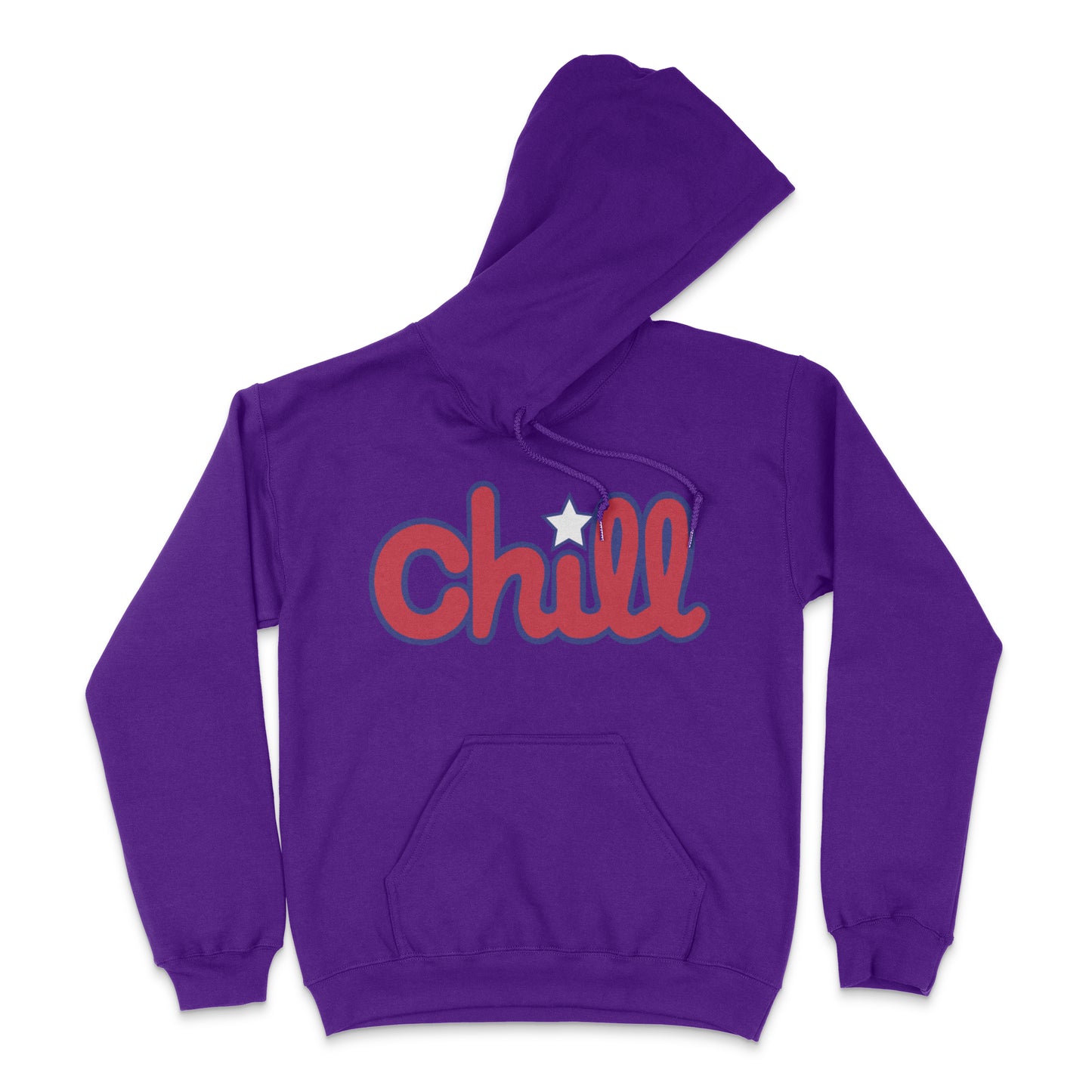 Chill Patriot Star Pullover Hood