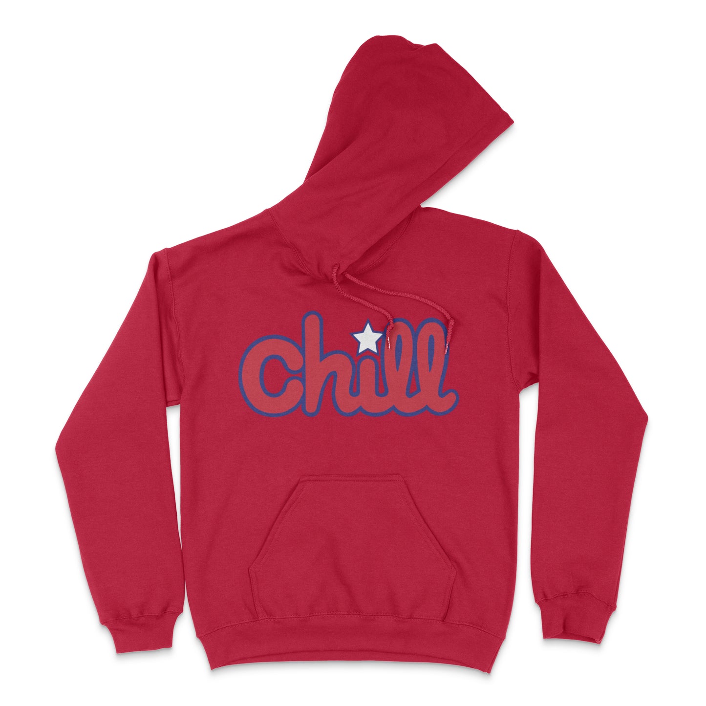 Chill Patriot Star Pullover Hood