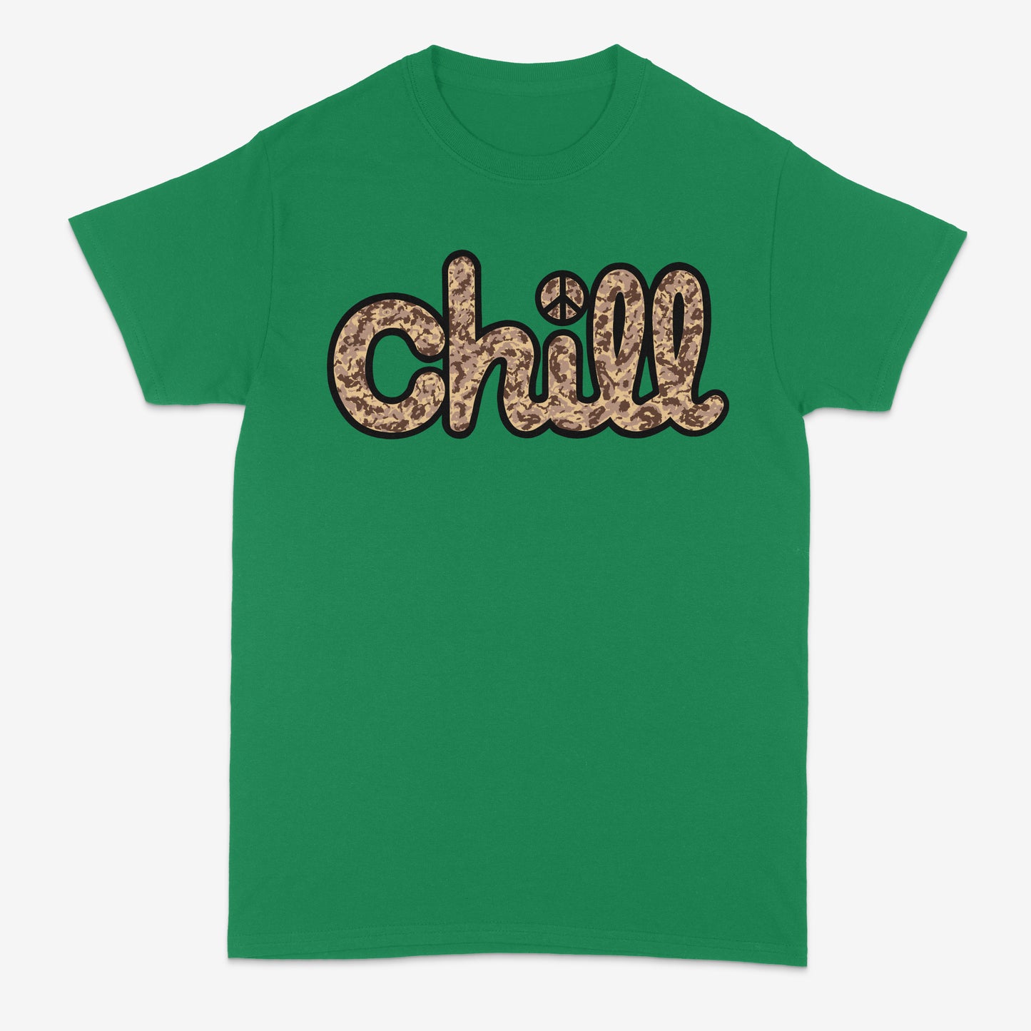 Chill Peace Sand Camo Short Sleeve T
