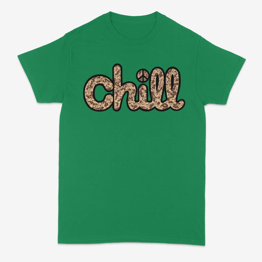 Chill Peace Sand Camo Short Sleeve T