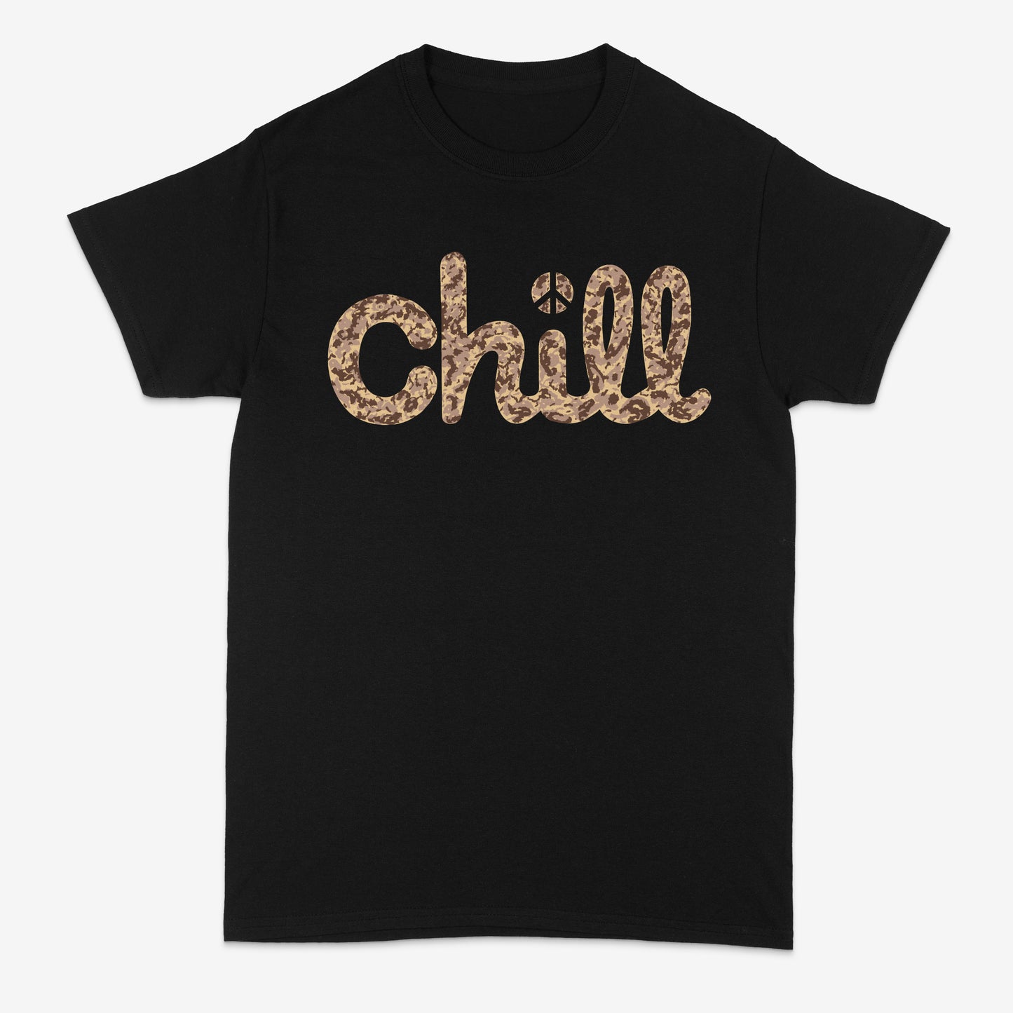 Chill Peace Sand Camo Short Sleeve T