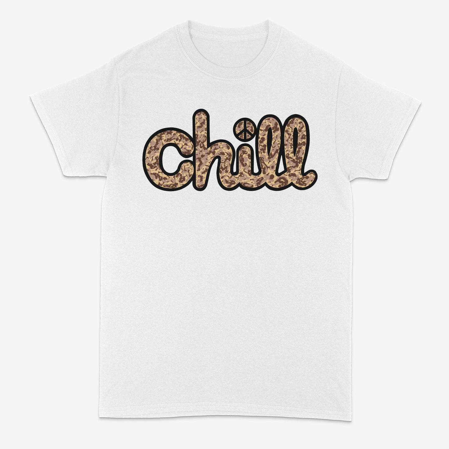 Chill Peace Sand Camo Short Sleeve T