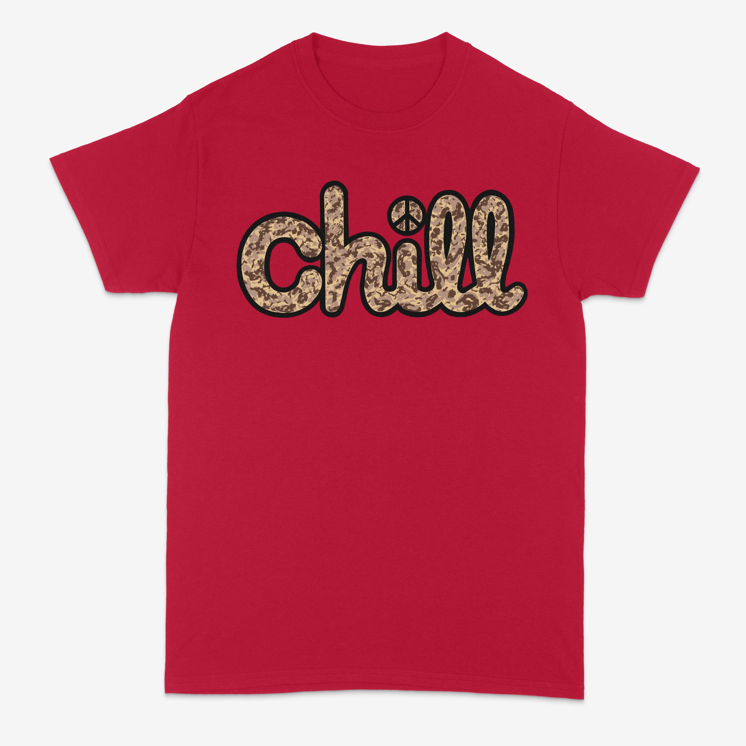 Chill Peace Sand Camo Short Sleeve T