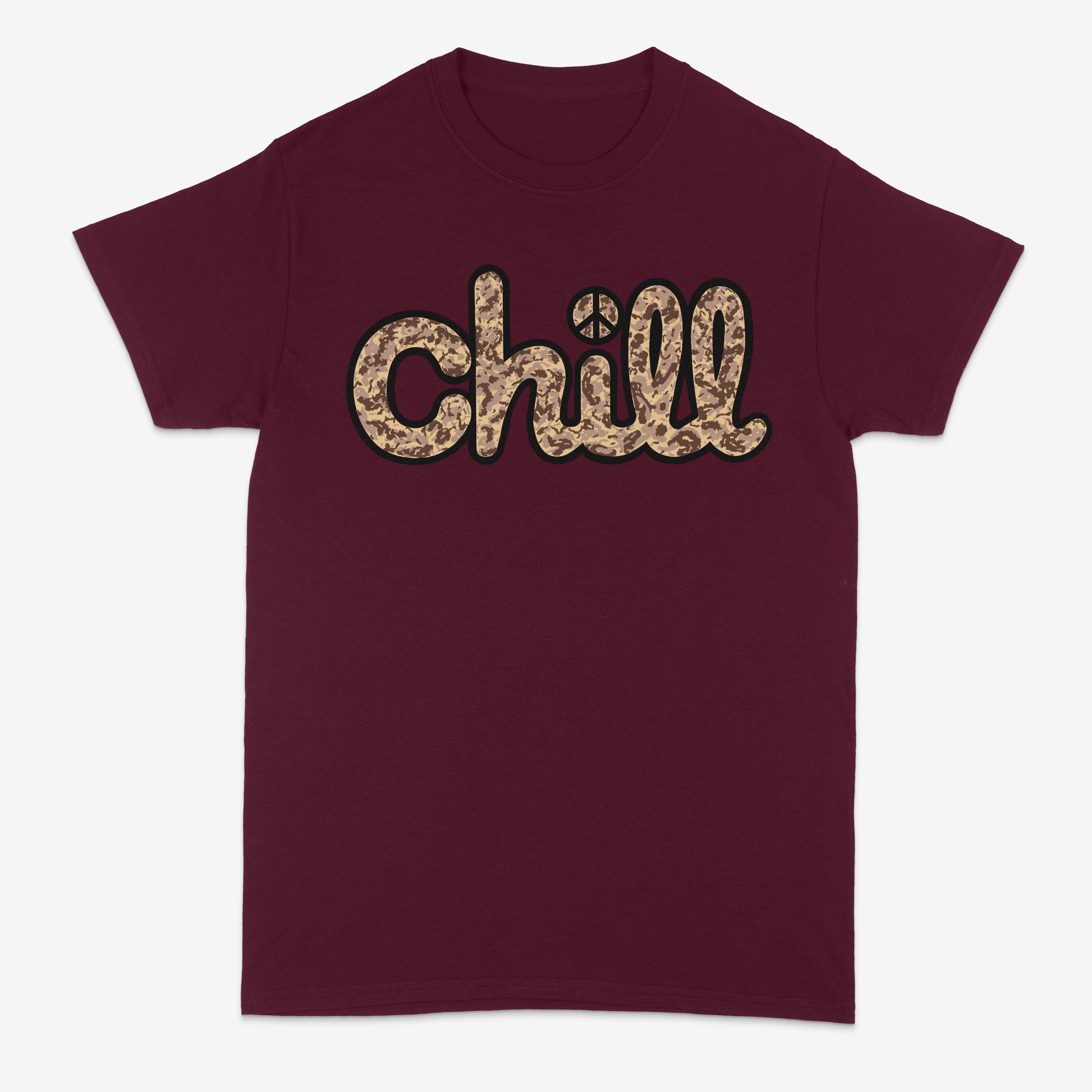 Chill Peace Sand Camo Short Sleeve T