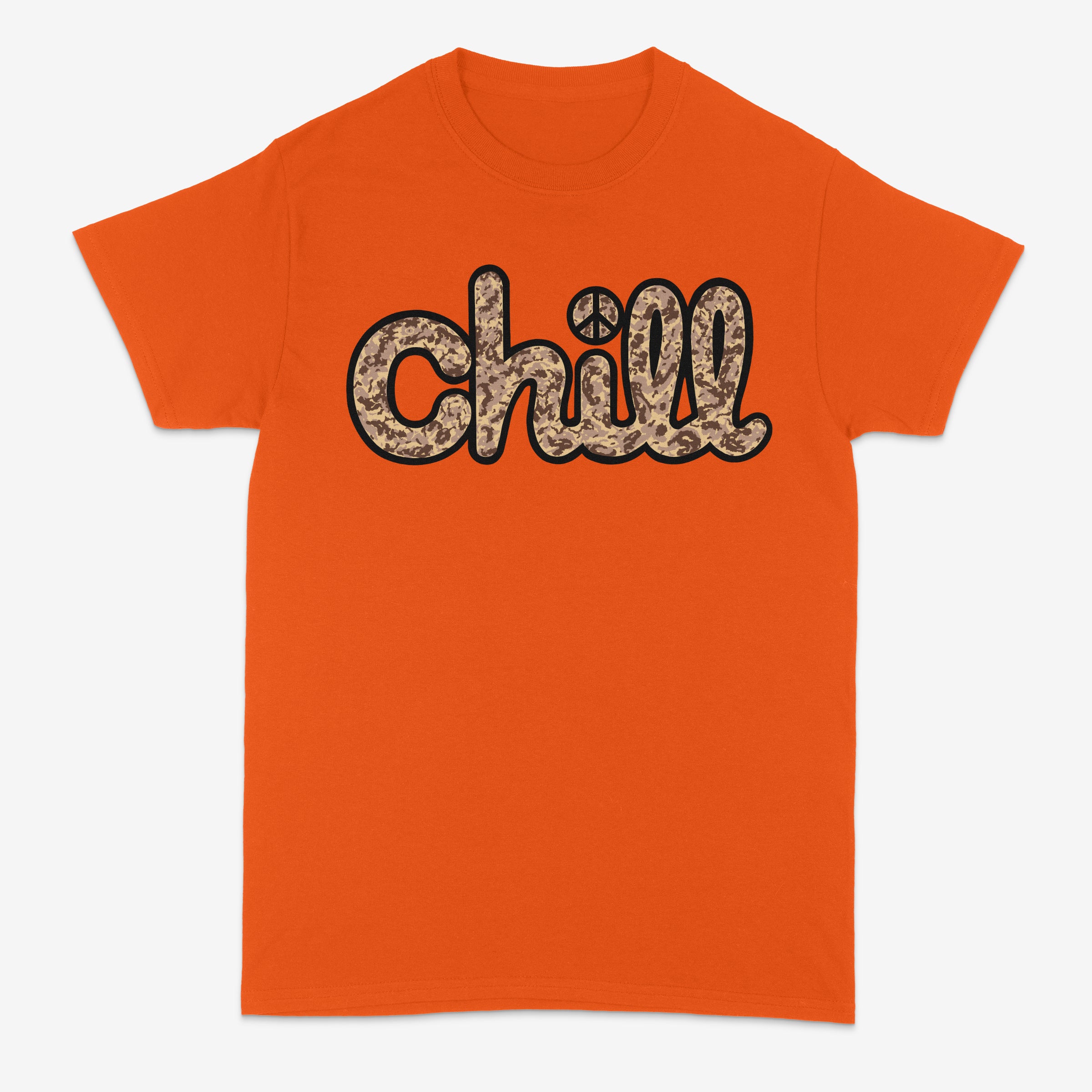 Chill Peace Sand Camo Short Sleeve T