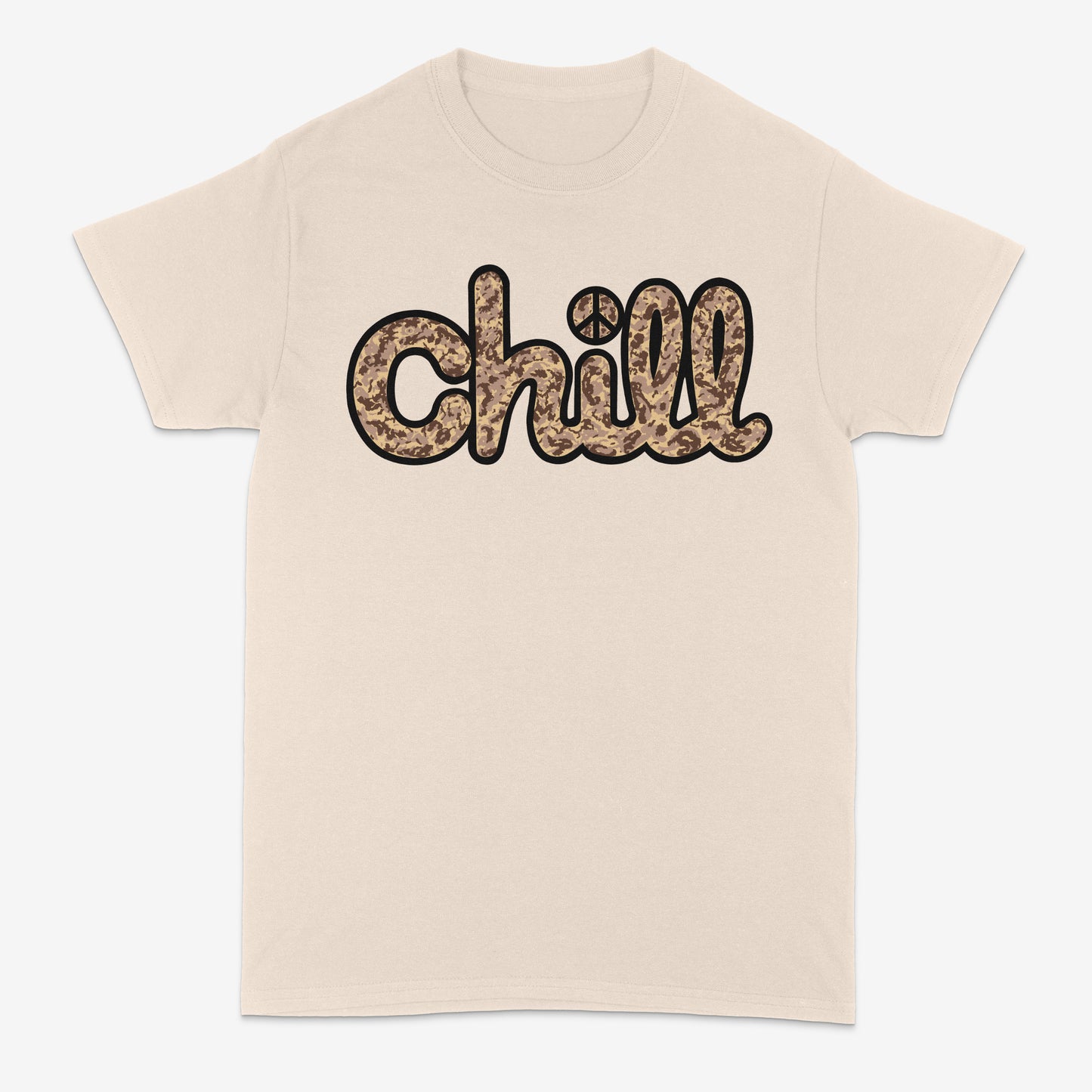 Chill Peace Sand Camo Short Sleeve T