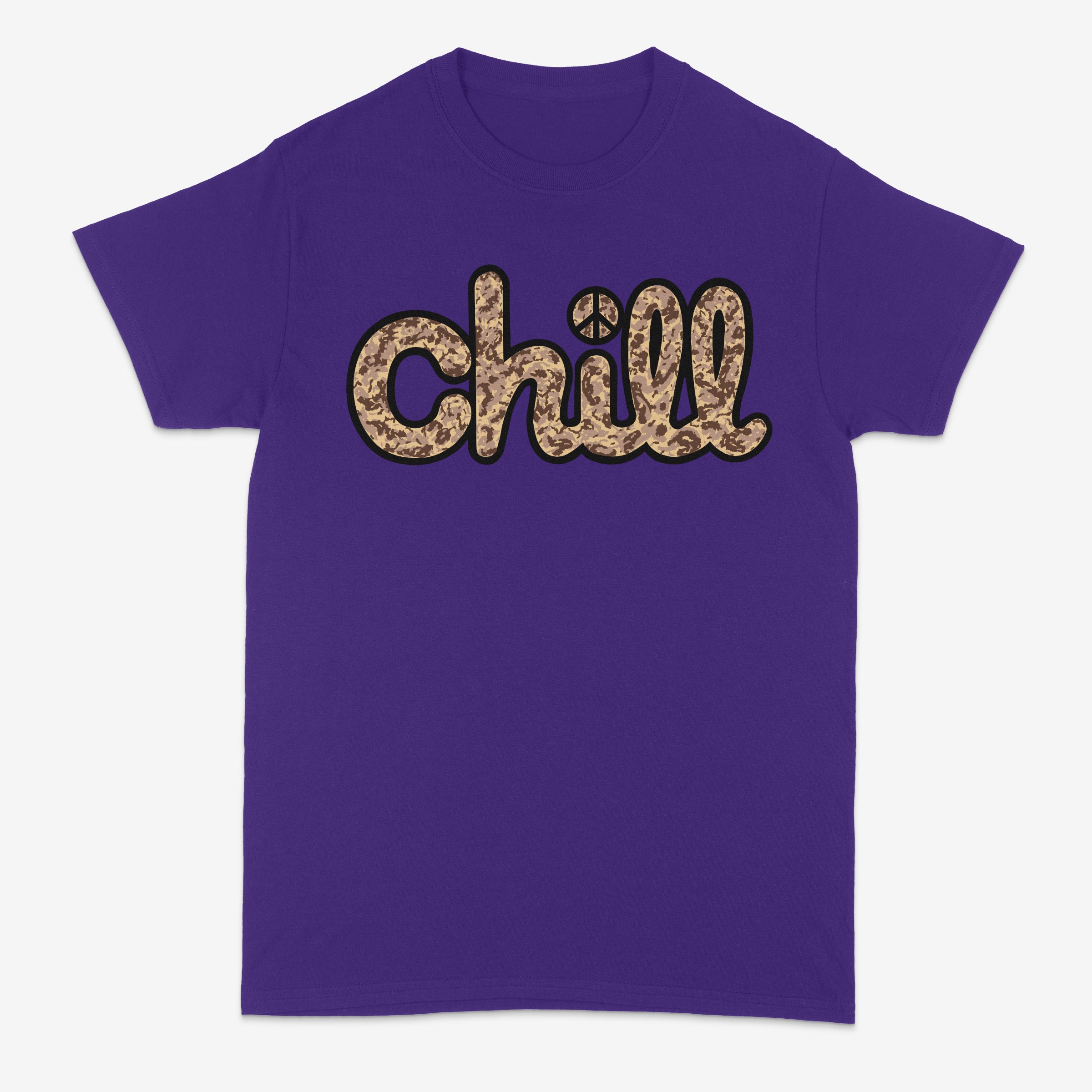 Chill Peace Sand Camo Short Sleeve T