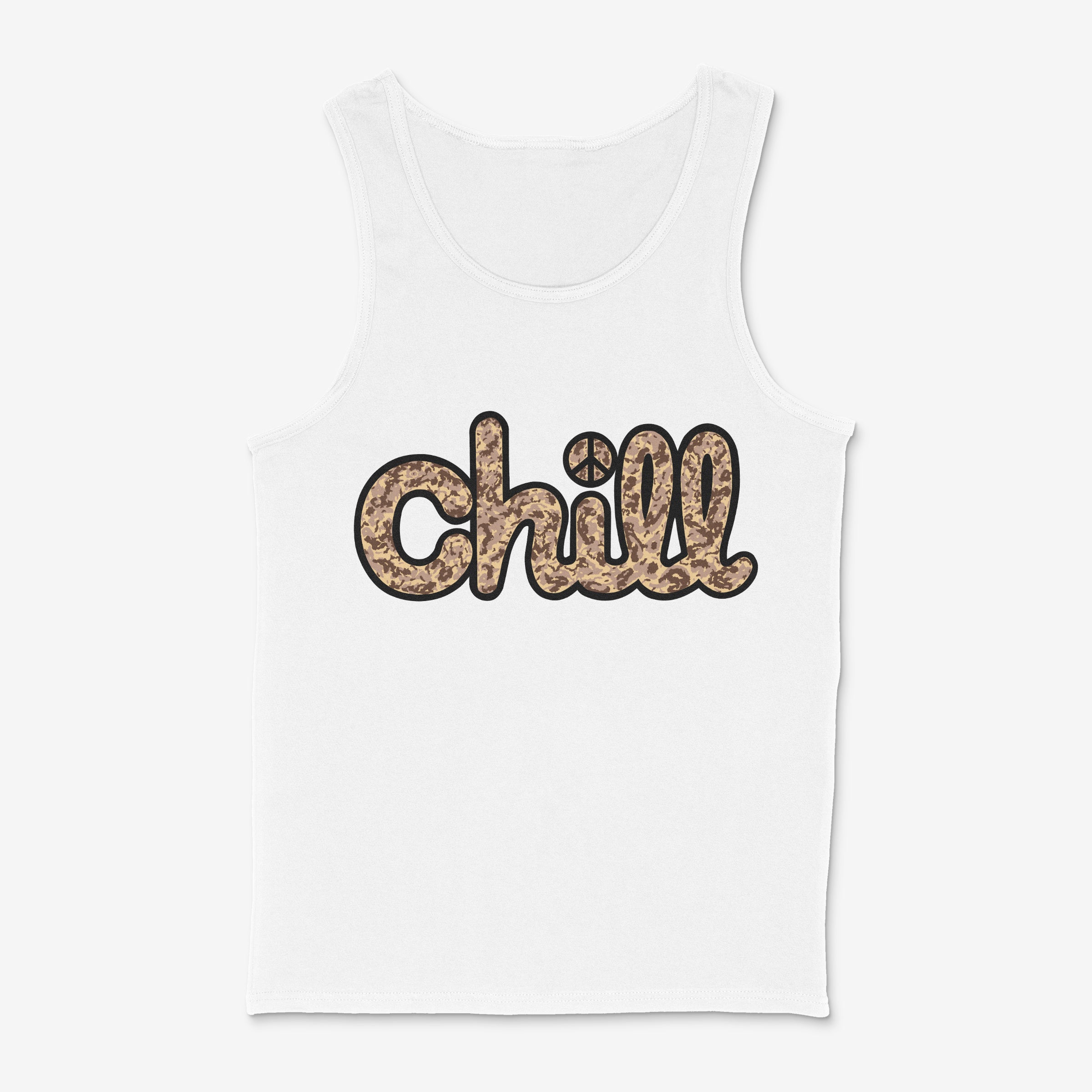 Chill Peace Sand Camo Tank