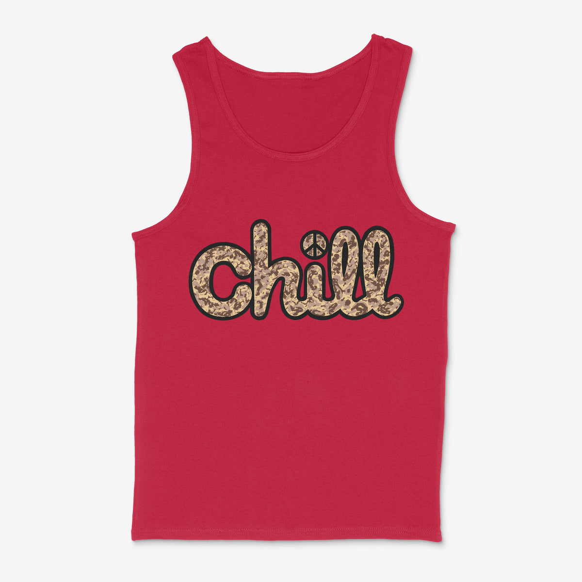 Chill Peace Sand Camo Tank