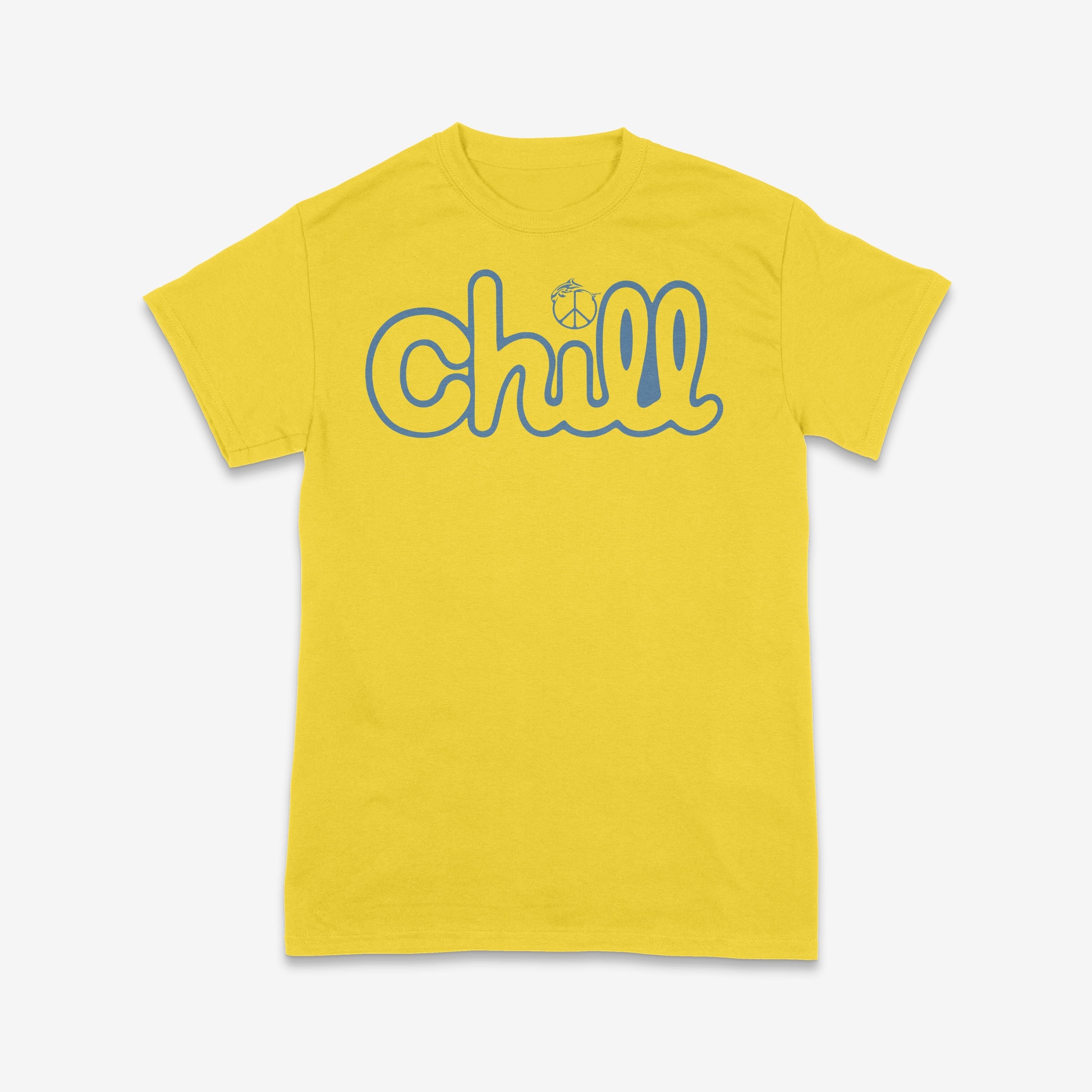 Chill Beach Peace Dolphin Short Sleeve T