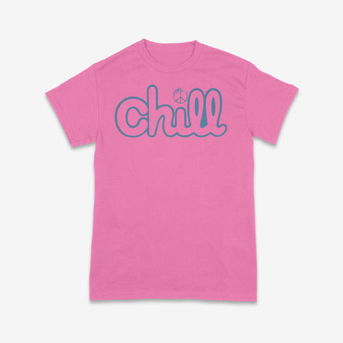 Chill Beach Peace Dolphin Short Sleeve T