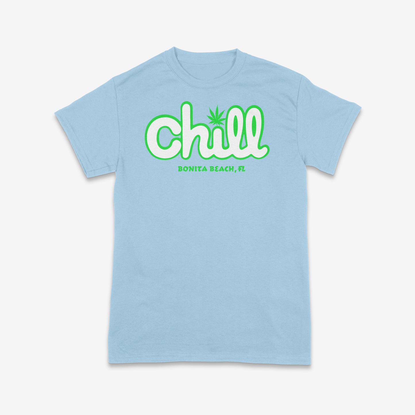 Chill Beach Leaf Short Sleeve T