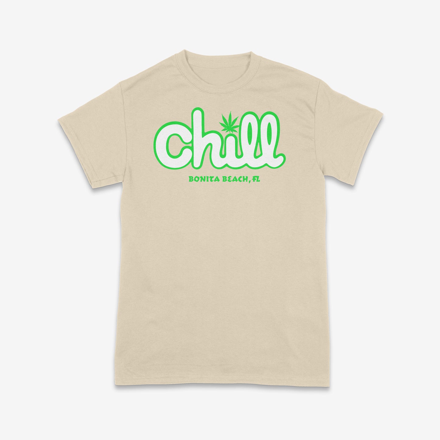 Chill Beach Leaf Short Sleeve T
