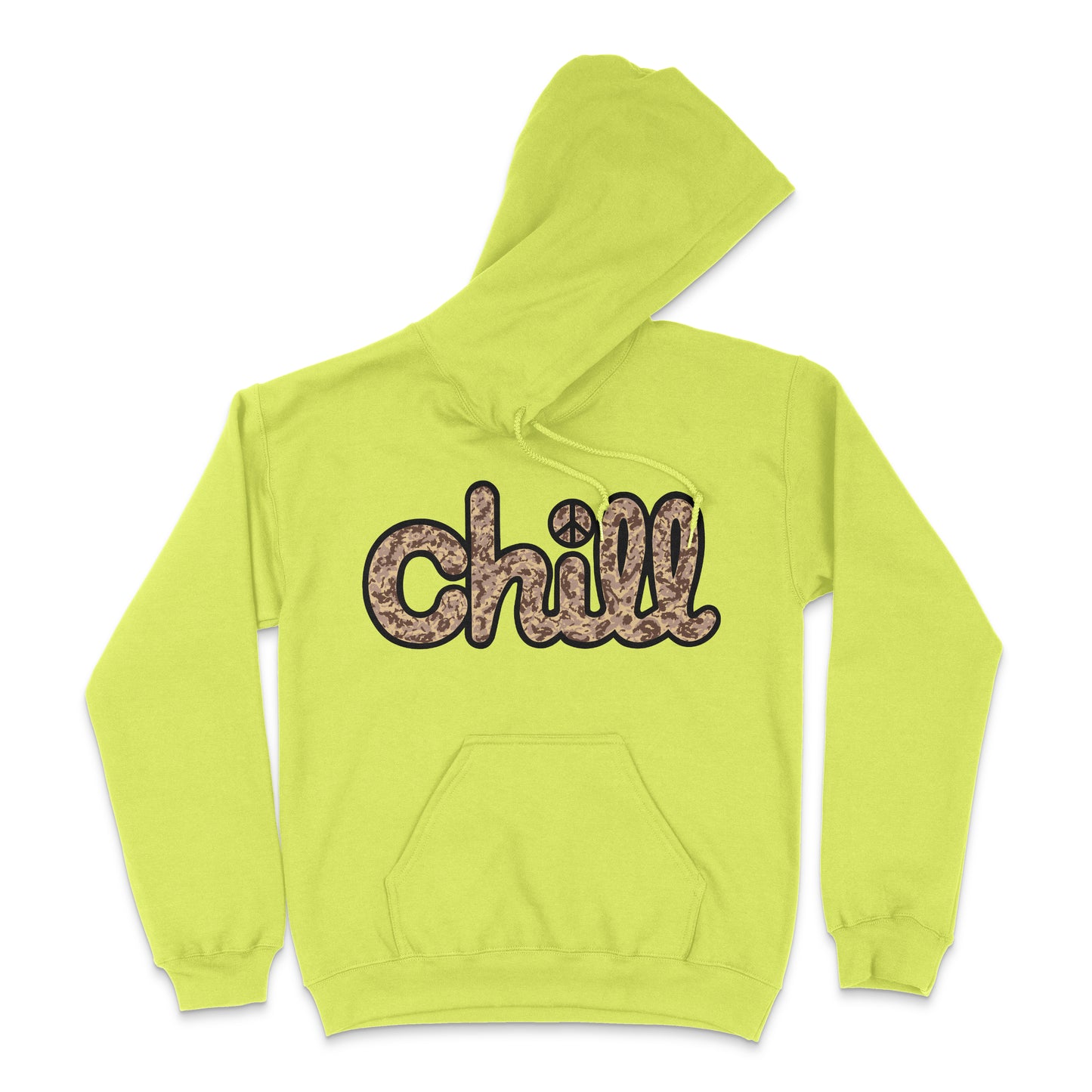 Chill Peace Sand Camo Pullover Hood
