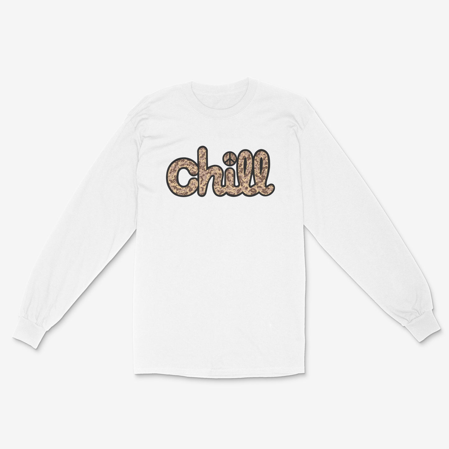 Chill Peace Sand Camo Long Sleeve T