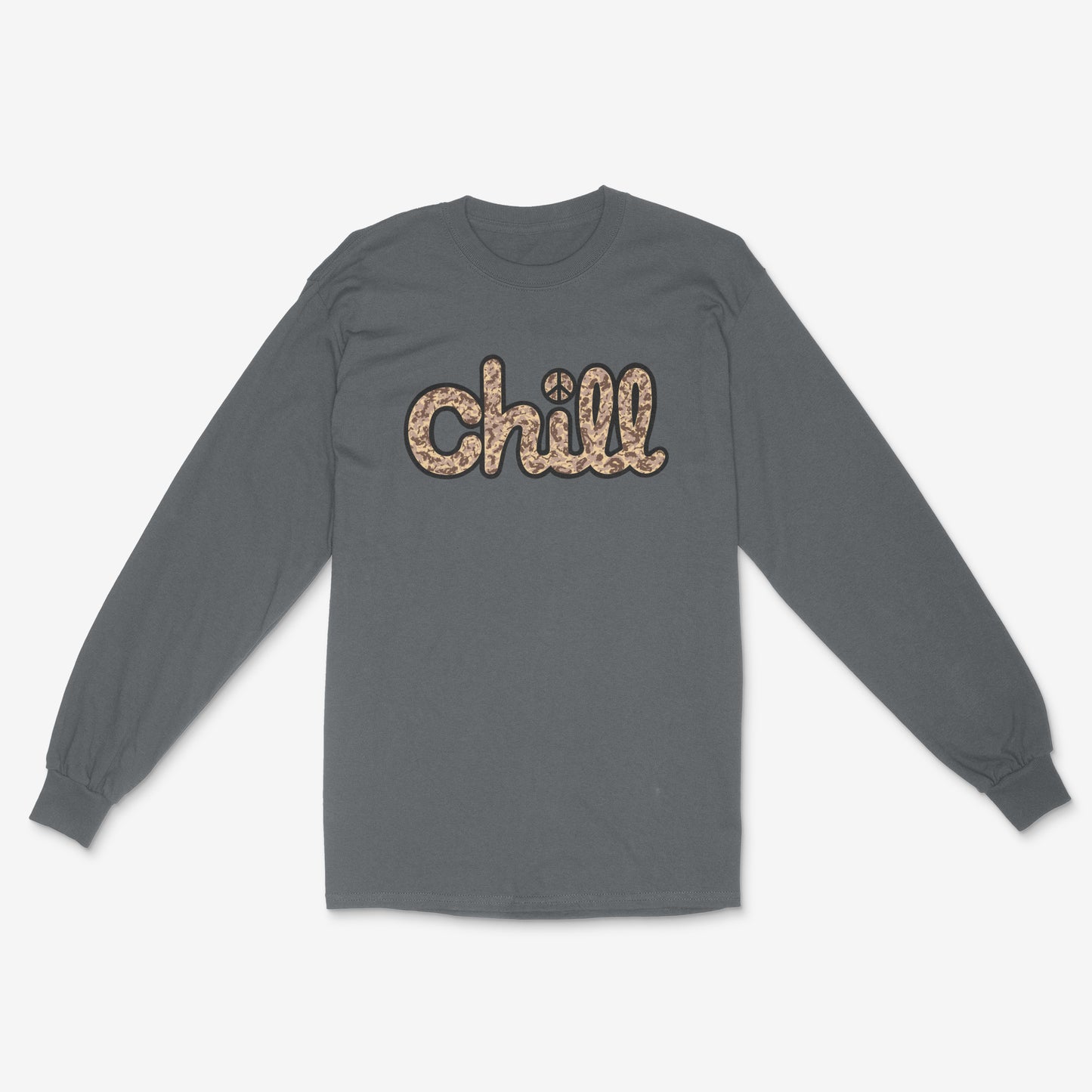 Chill Peace Sand Camo Long Sleeve T