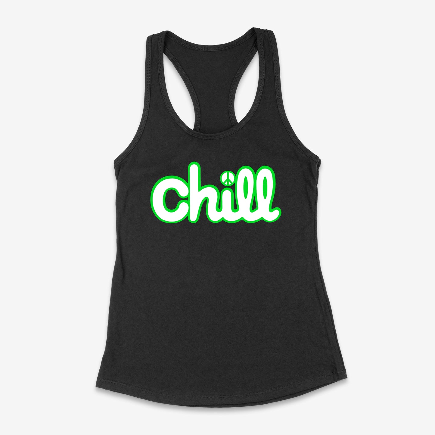 Womens Chill Peace Classic Racerback Tank