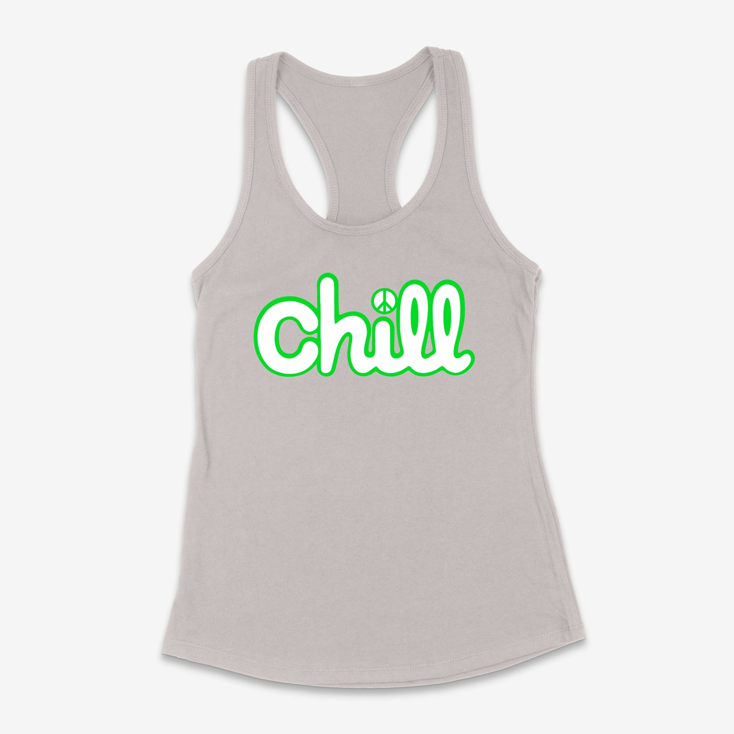 Womens Chill Peace Classic Racerback Tank