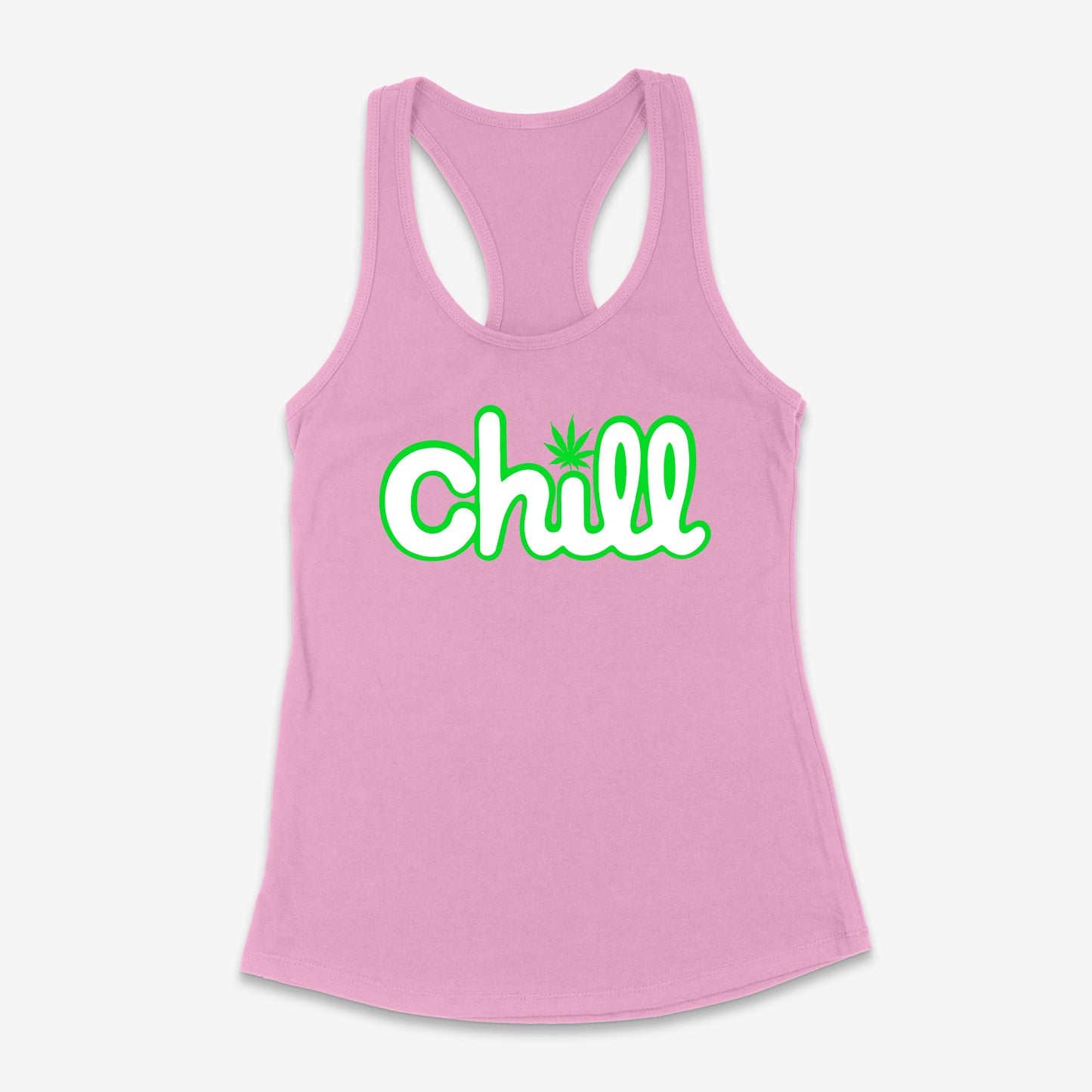 Womens Chill Leaf Classic Racerback Tank