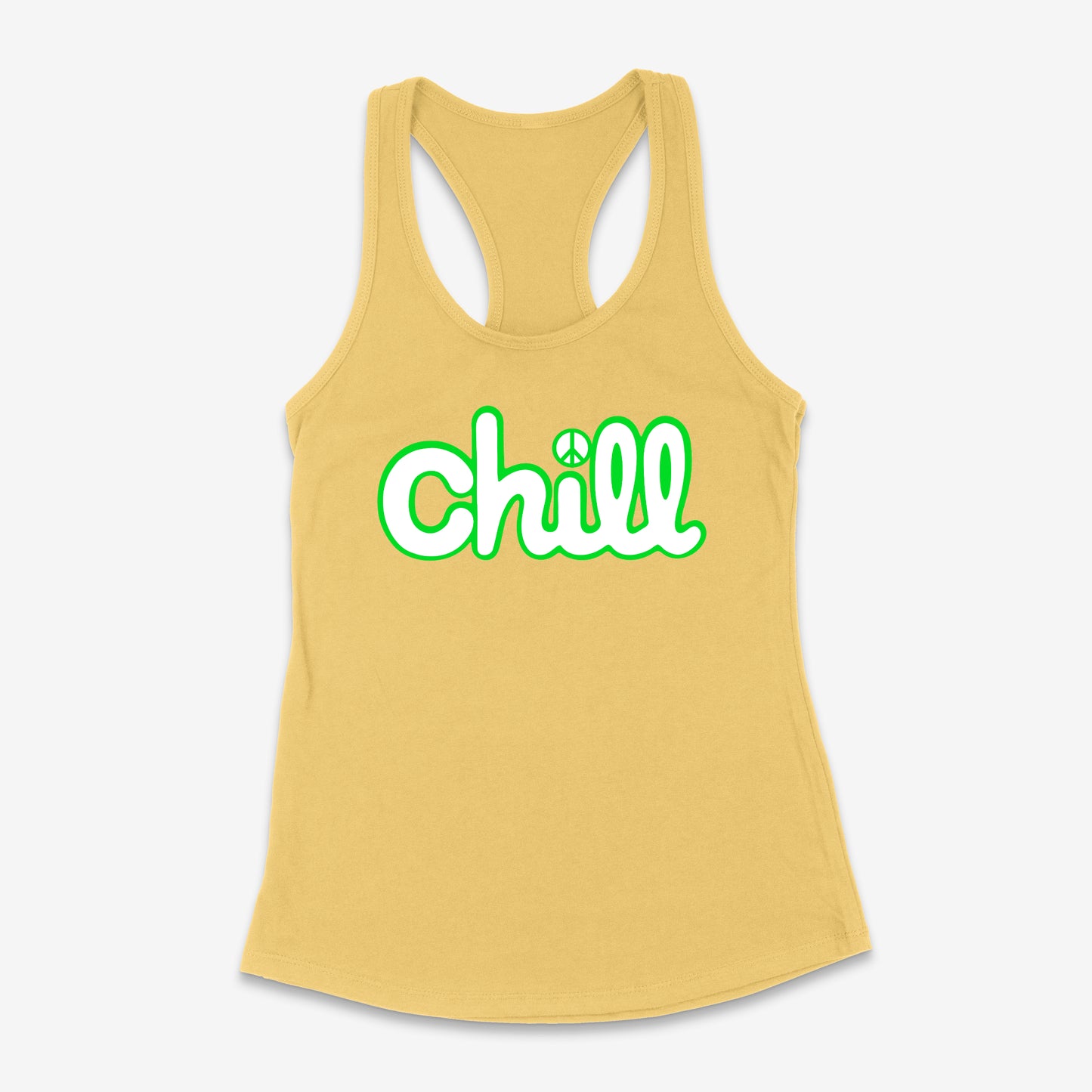 Womens Chill Peace Classic Racerback Tank
