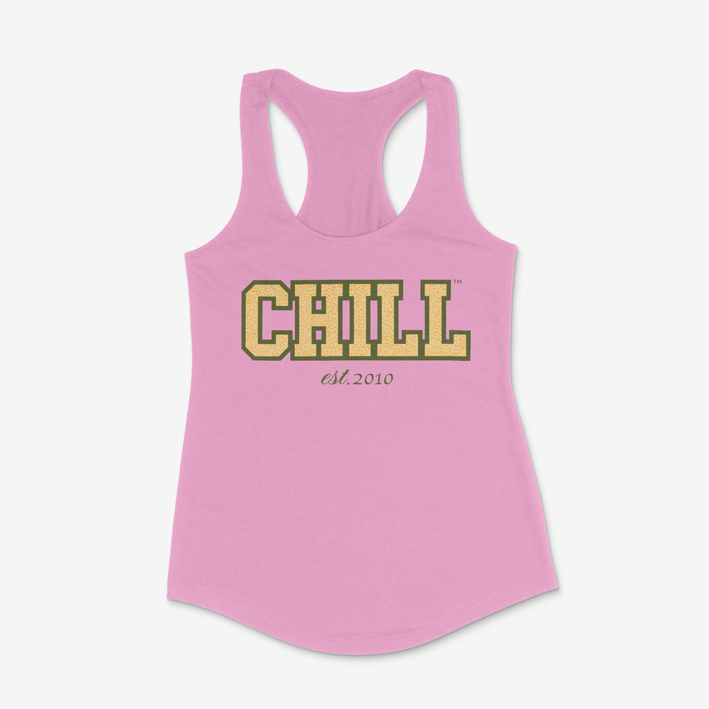 Chill Fem Edition: College Zebra & Leopard Racerback Tanks