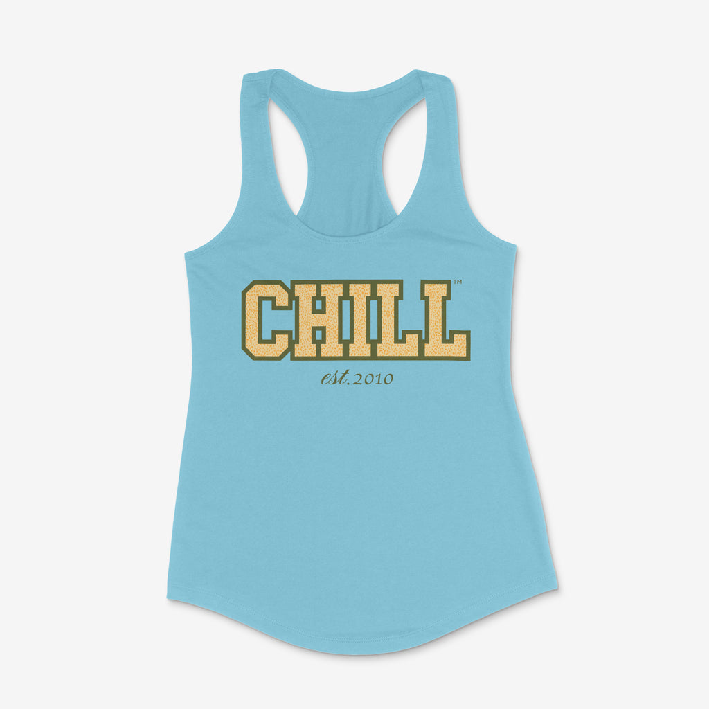 Chill Fem Edition: College Zebra & Leopard Racerback Tanks