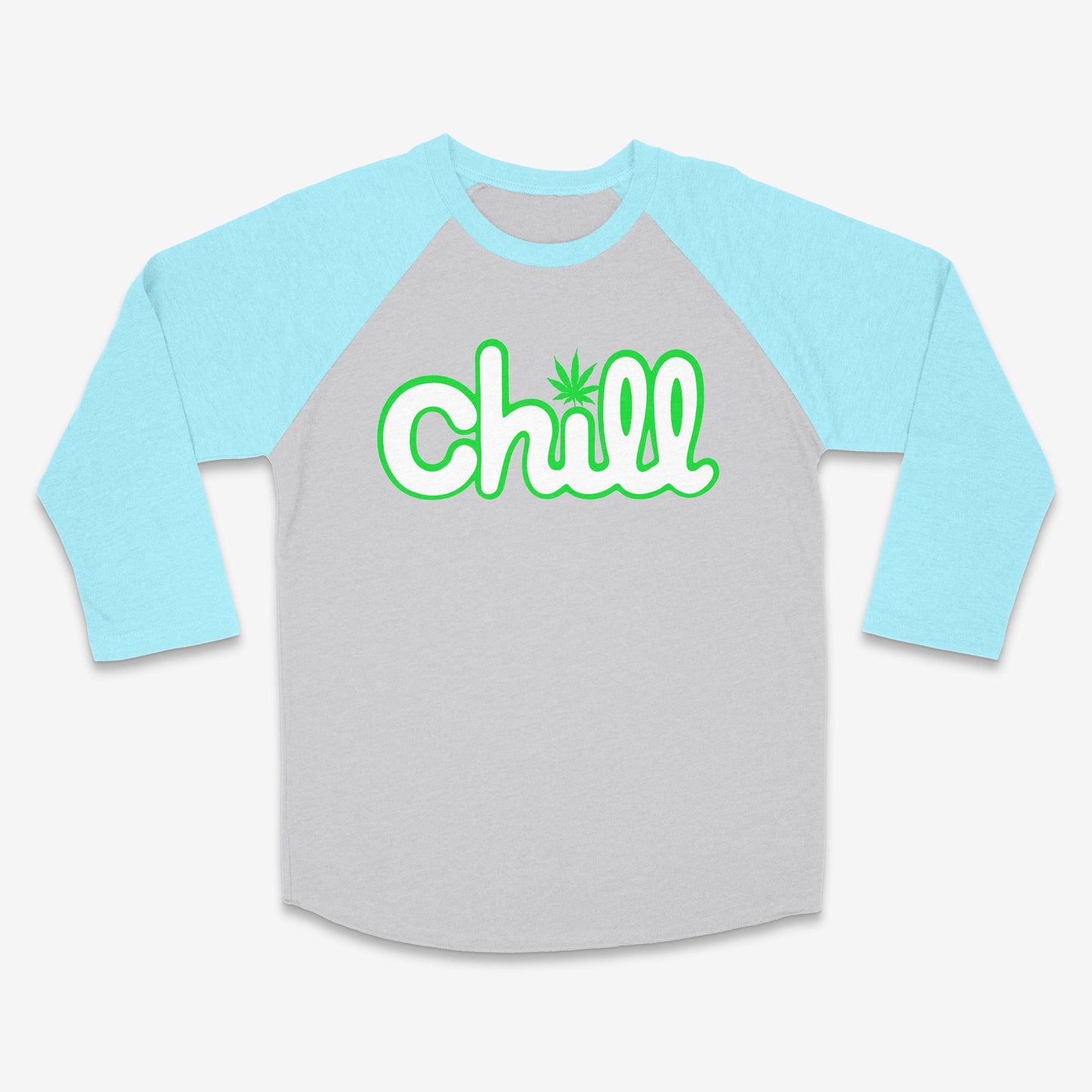 Chill Leaf Classic Baseball 3/4 Sleeve T