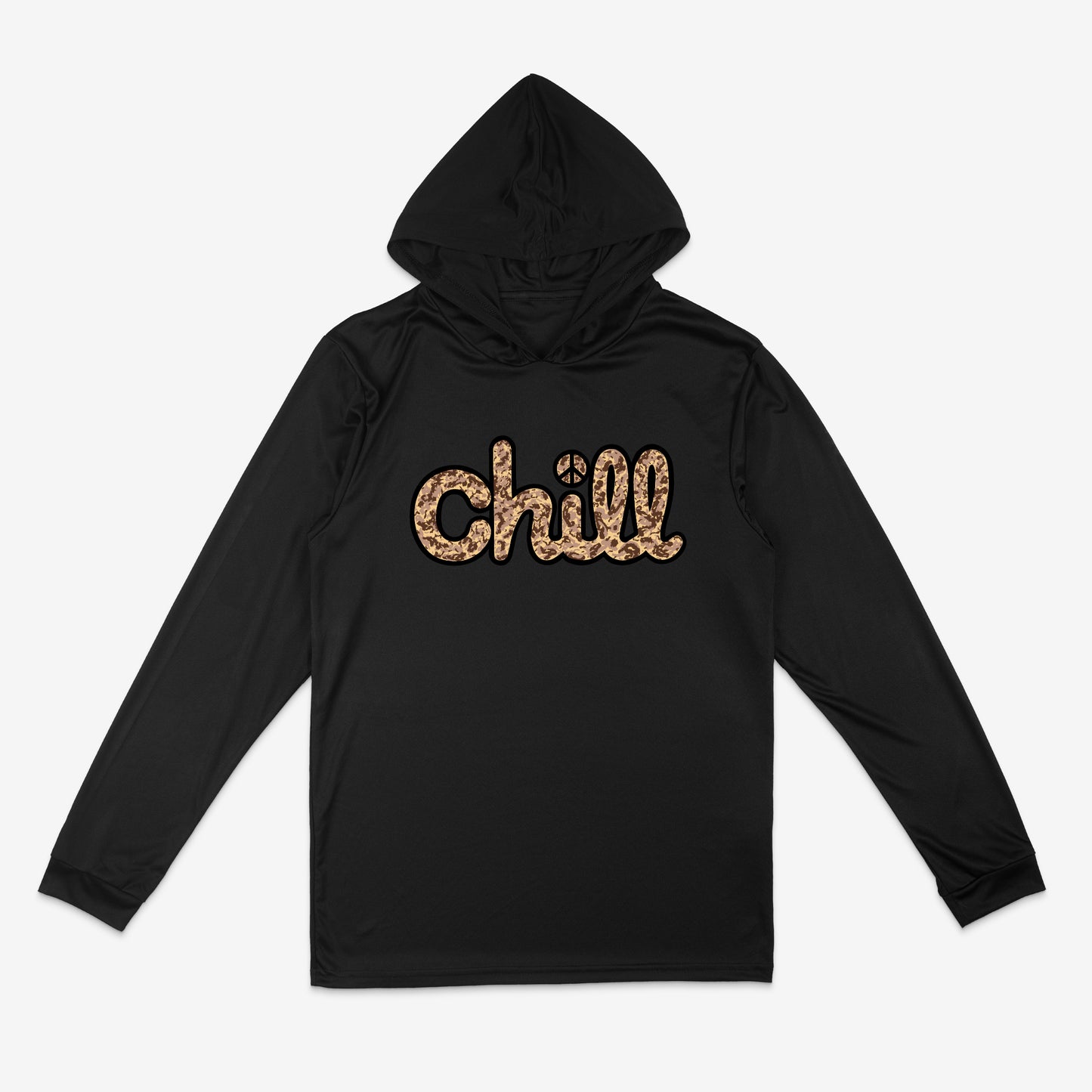 Chill Peace Sand Camo Hooded T