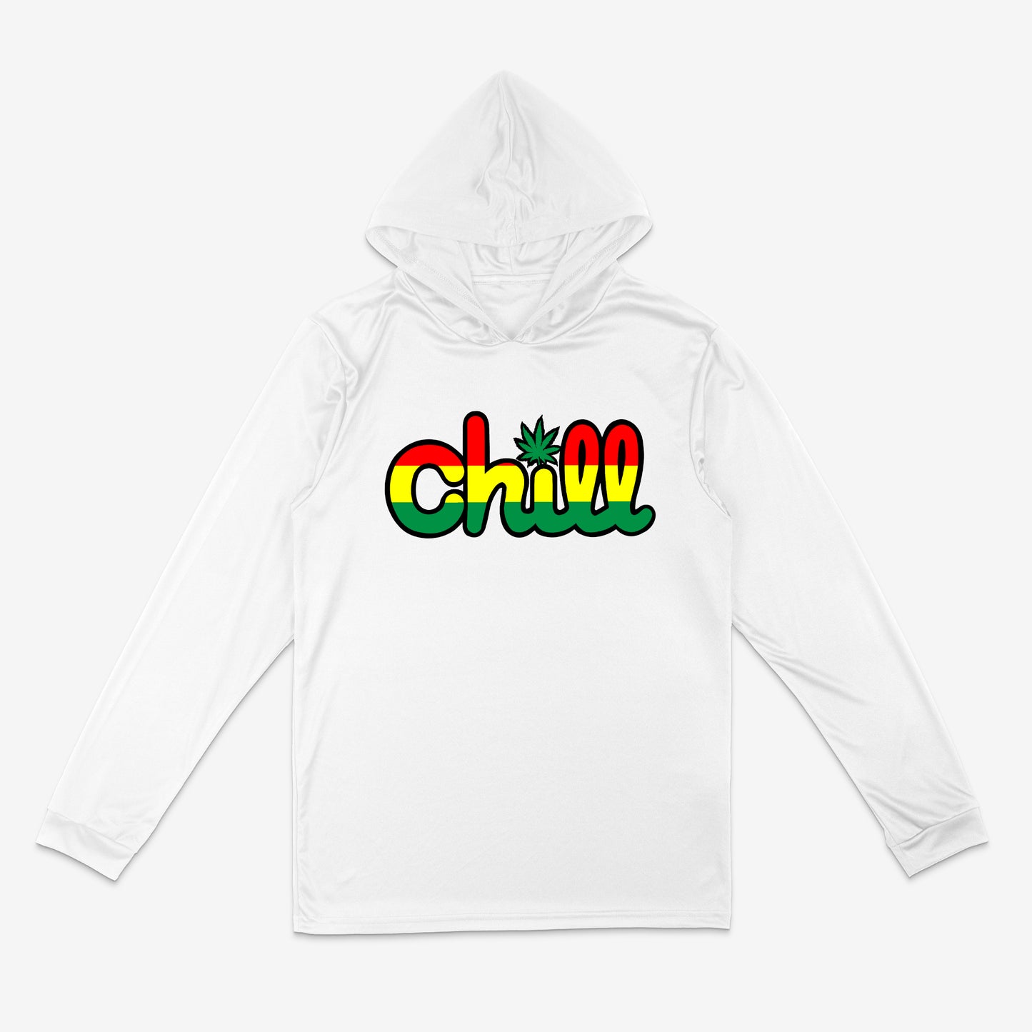 Chill Leaf Rasta Hooded T
