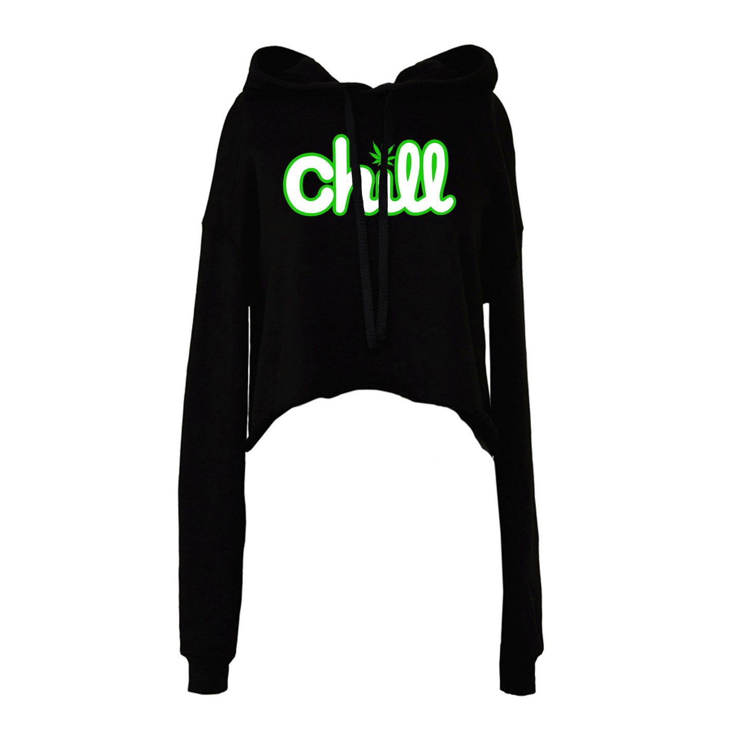 Womens Chill Leaf Classic Crop Hood