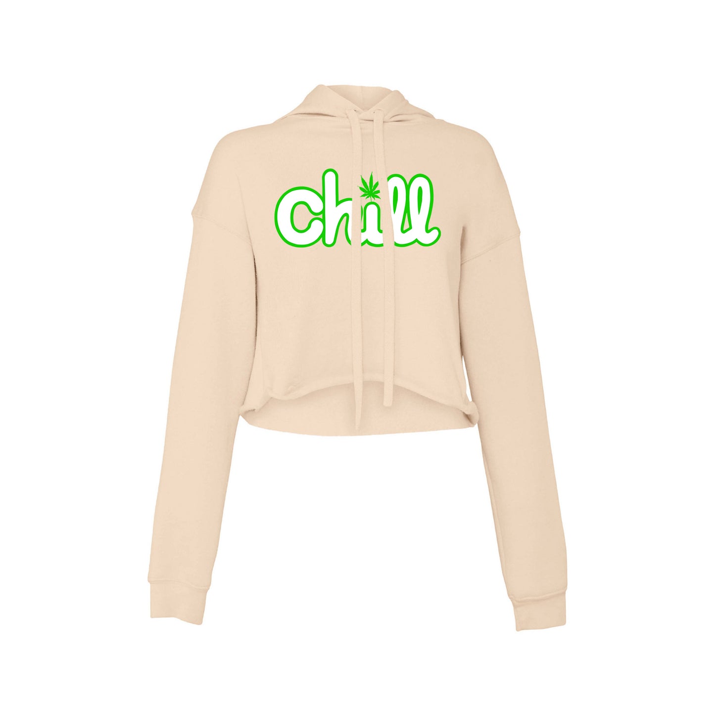 Womens Chill Leaf Classic Crop Hood