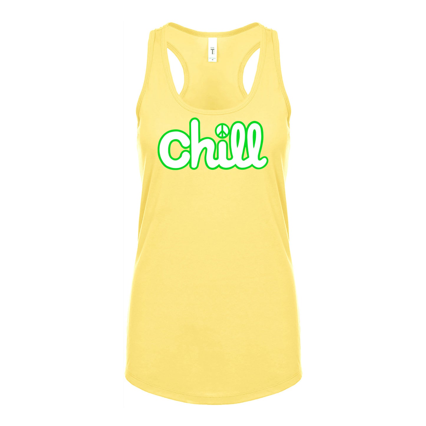Womens Chill Peace Classic Racerback Tank