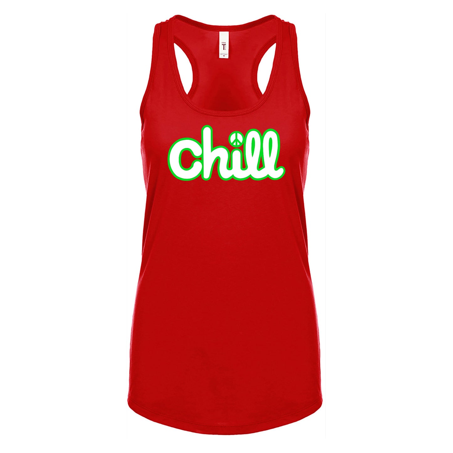 Womens Chill Peace Classic Racerback Tank