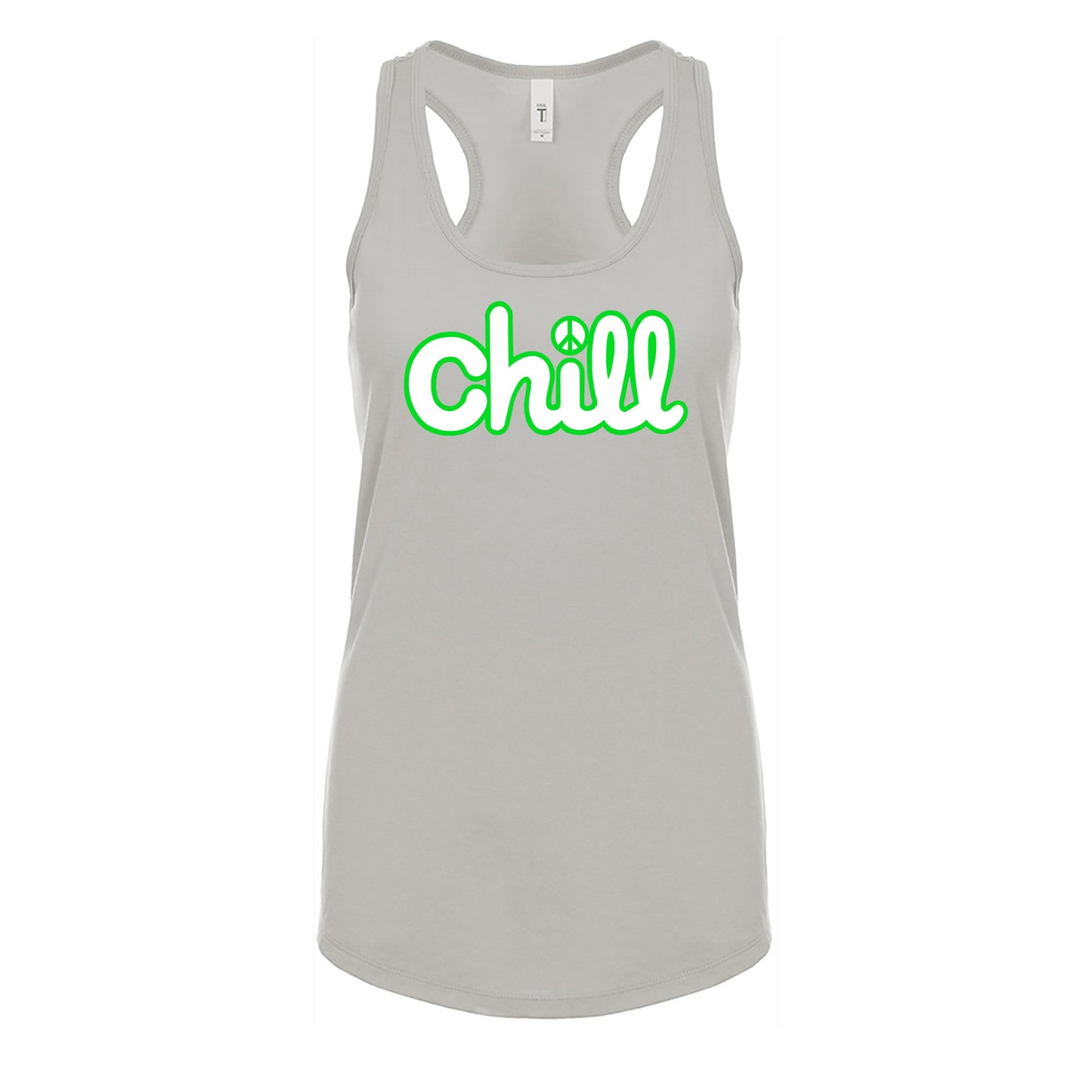 Womens Chill Peace Classic Racerback Tank