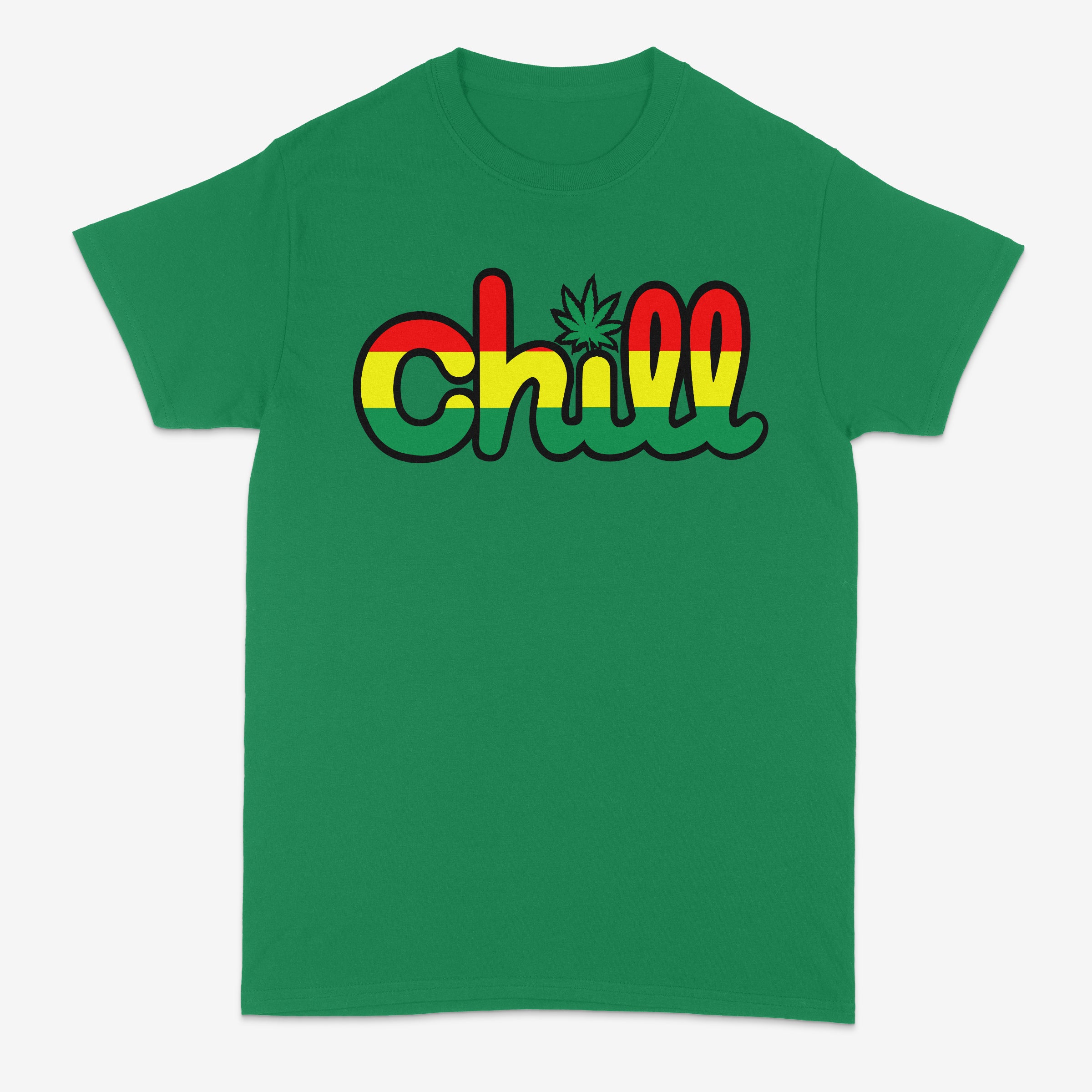 Chill Leaf Rasta Short Sleeve T