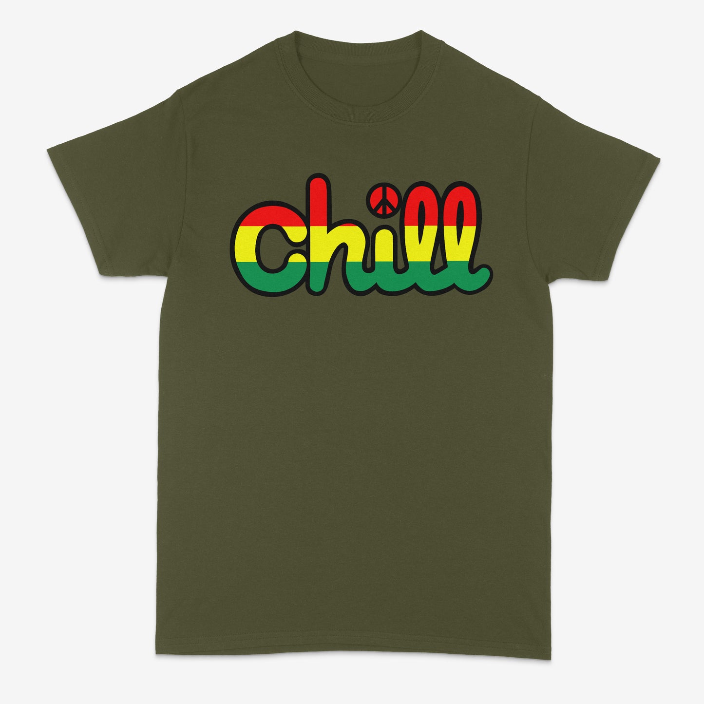 Chill Peace Rasta Short Sleeve T