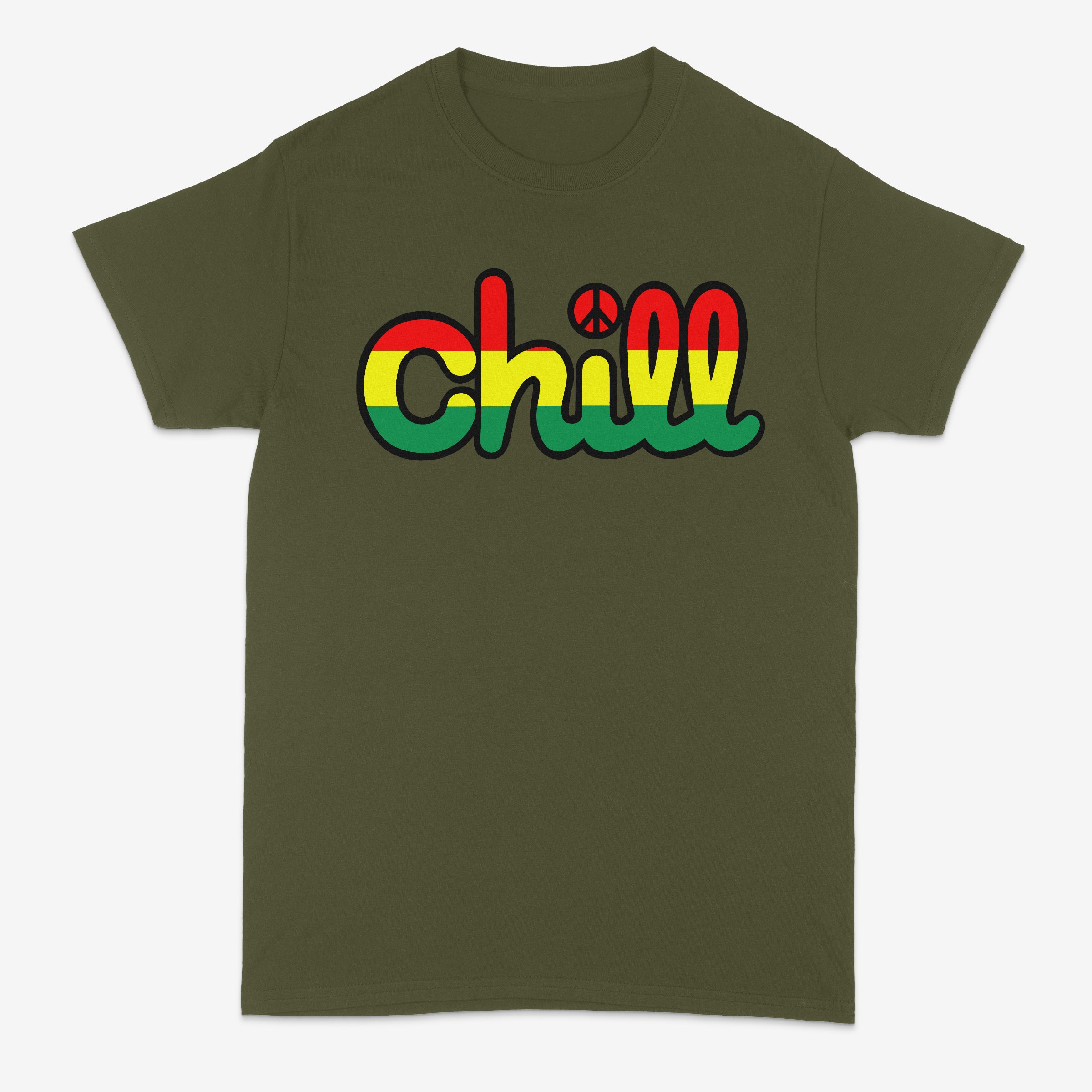 Chill Peace Rasta Short Sleeve T